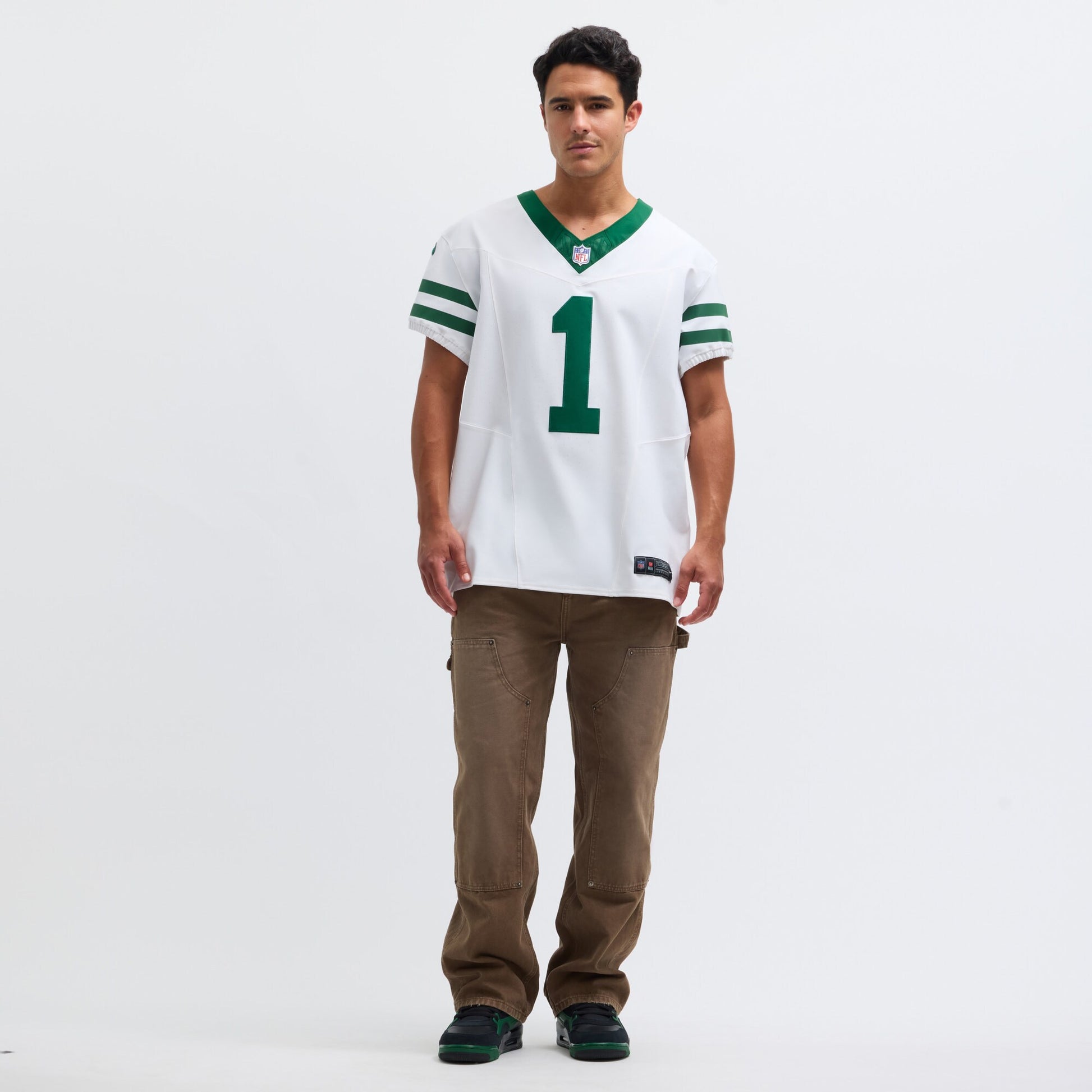 Ahmad Sauce Gardner New York Jets Nike Alternate Vapor F.U.S.E. Elite Jersey - White