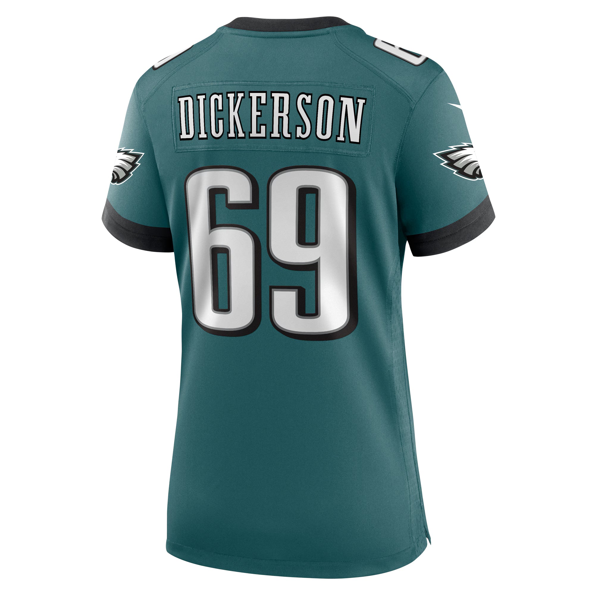 Landon Dickerson Philadelphia Eagles Nike Women's Team Game Jersey - Midnight Green
