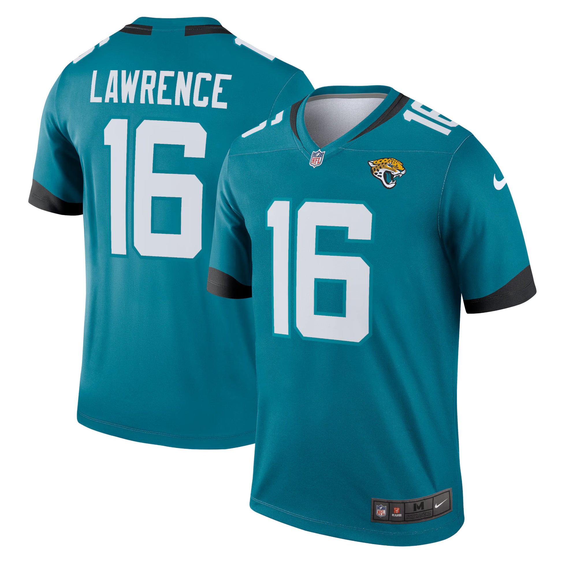 Trevor Lawrence Jacksonville Jaguars Nike Legend Player Performance Top - Teal