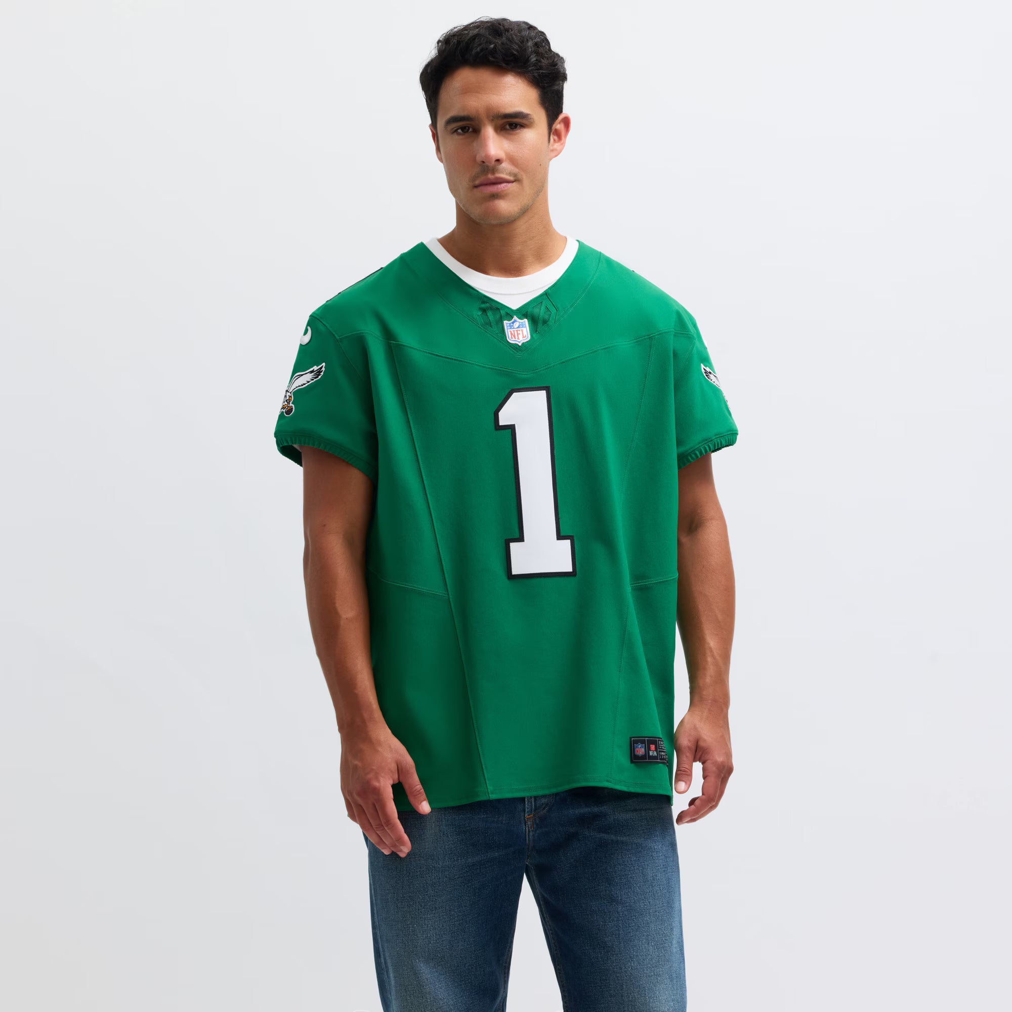 Jalen Hurts Philadelphia Eagles Nike 2nd Alternate Vapor F.U.S.E. Elite Jersey - Kelly Green