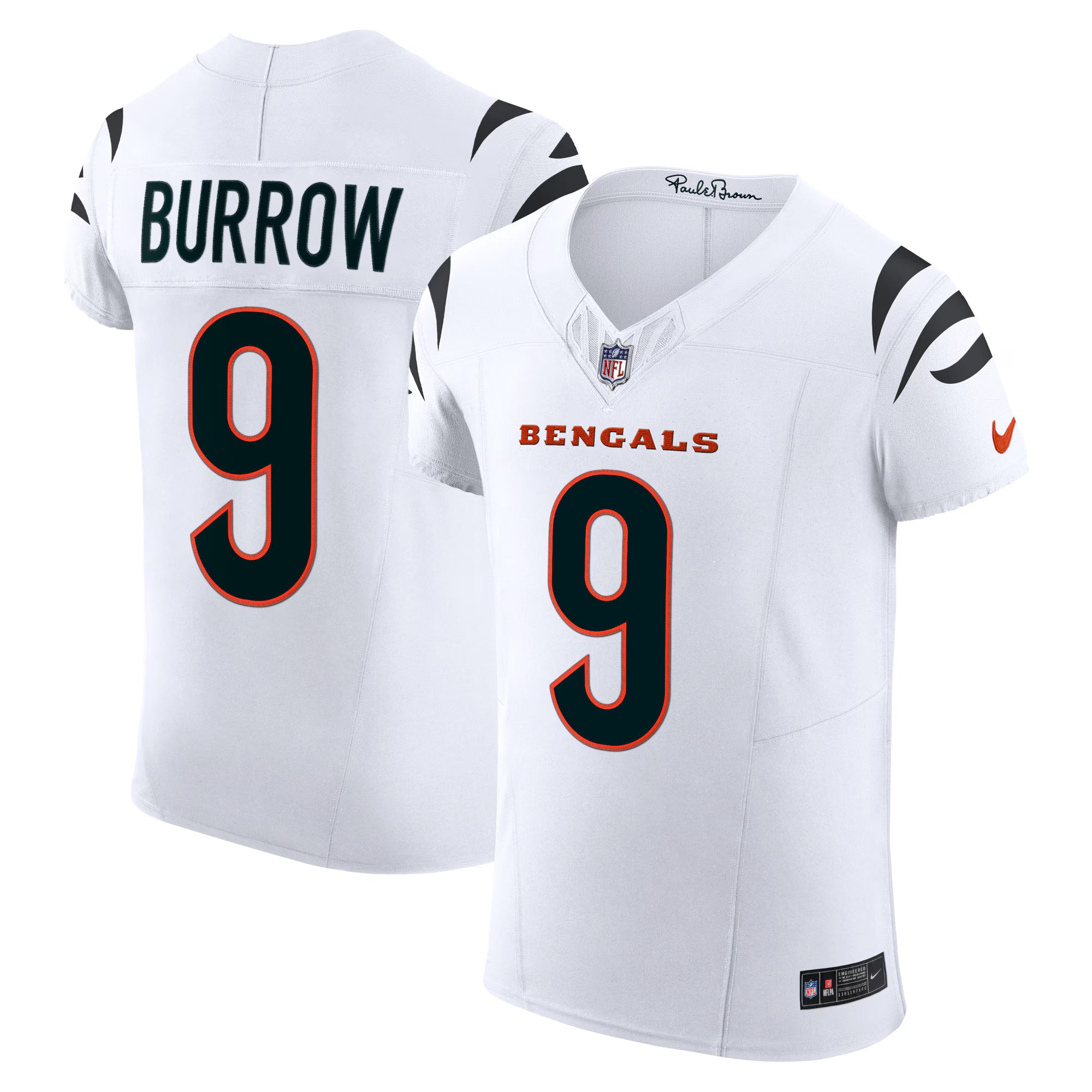 Joe Burrow Cincinnati Bengals Nike  Vapor F.U.S.E. Elite Jersey - White