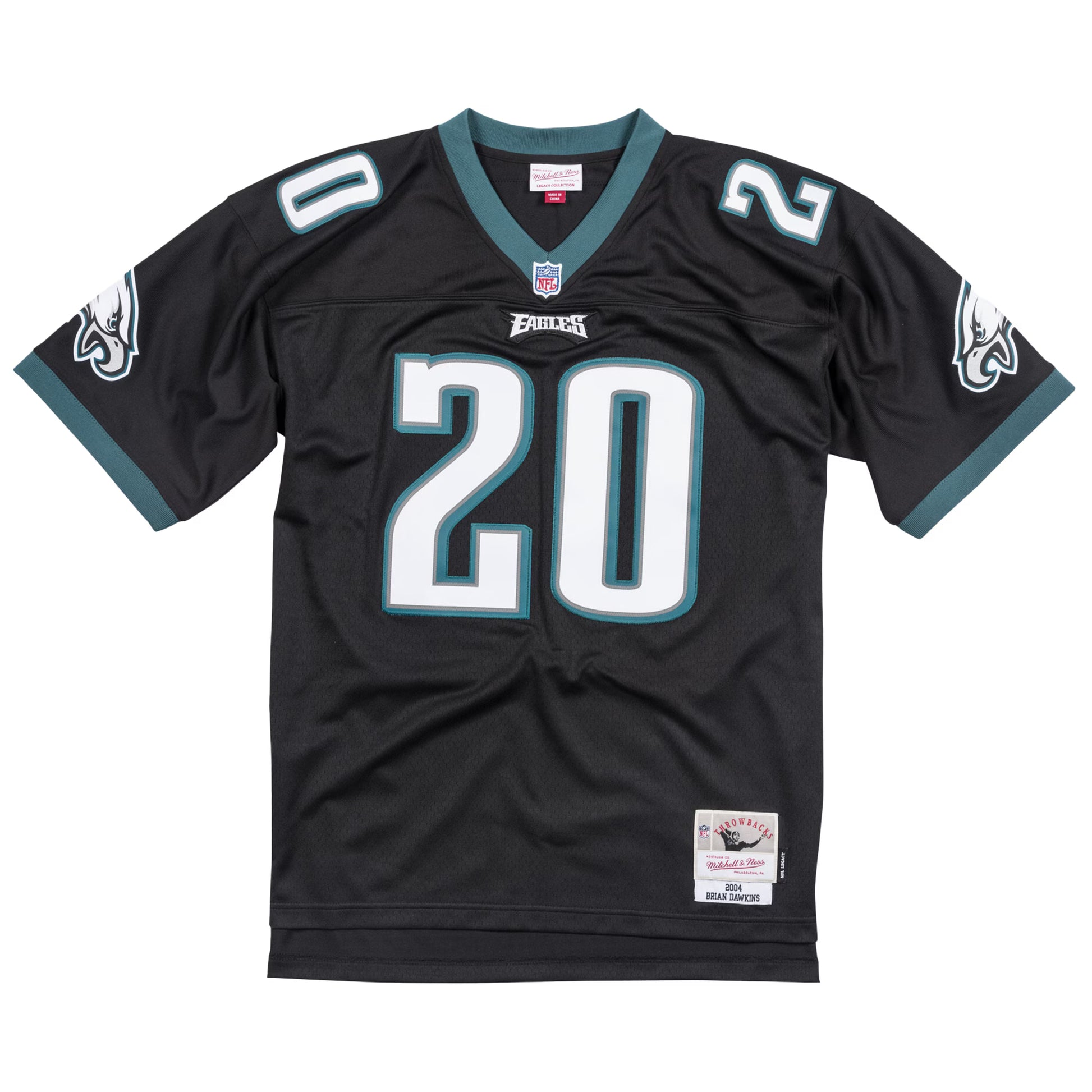 Brian Dawkins Philadelphia Eagles Mitchell &amp; Ness Legacy Replica Jersey - Black
