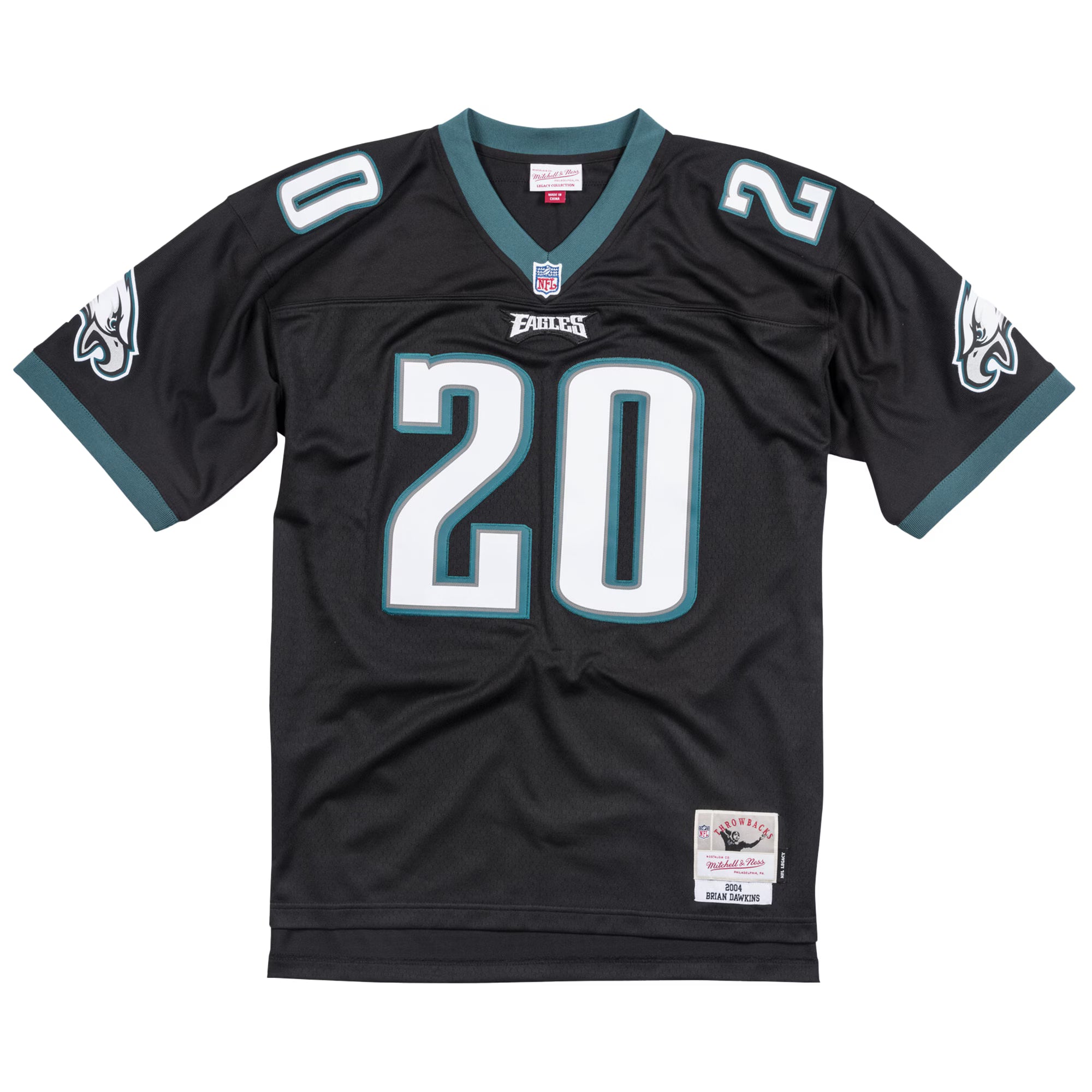 Brian Dawkins Philadelphia Eagles Mitchell &amp; Ness Legacy Replica Jersey - Black
