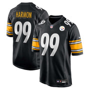 Derrick Harmon Pittsburgh Steelers Nike 2025 NFL Draft First Round Pick  Game Jersey - Black