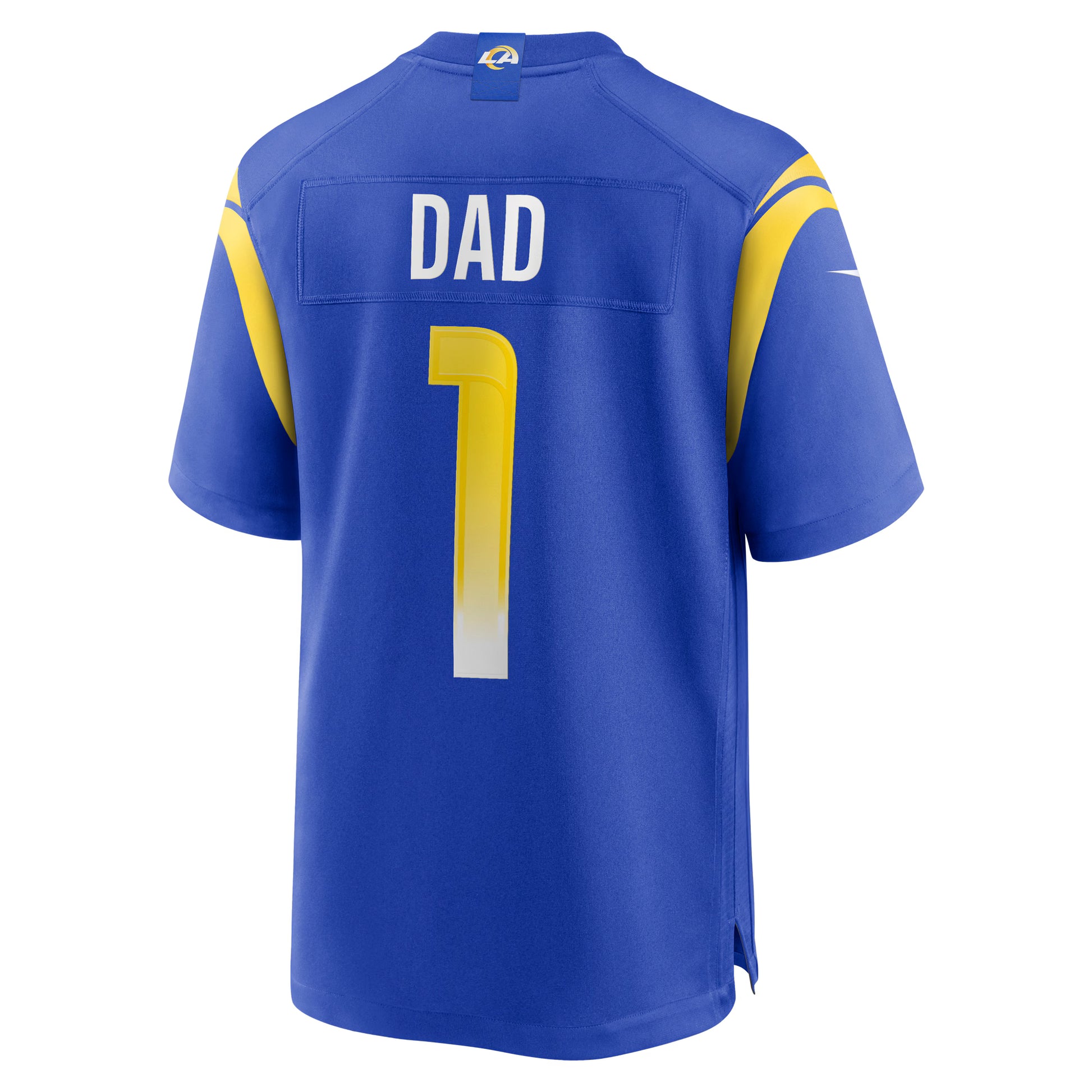 Number 1 Dad Los Angeles Rams Nike Game Jersey - Royal