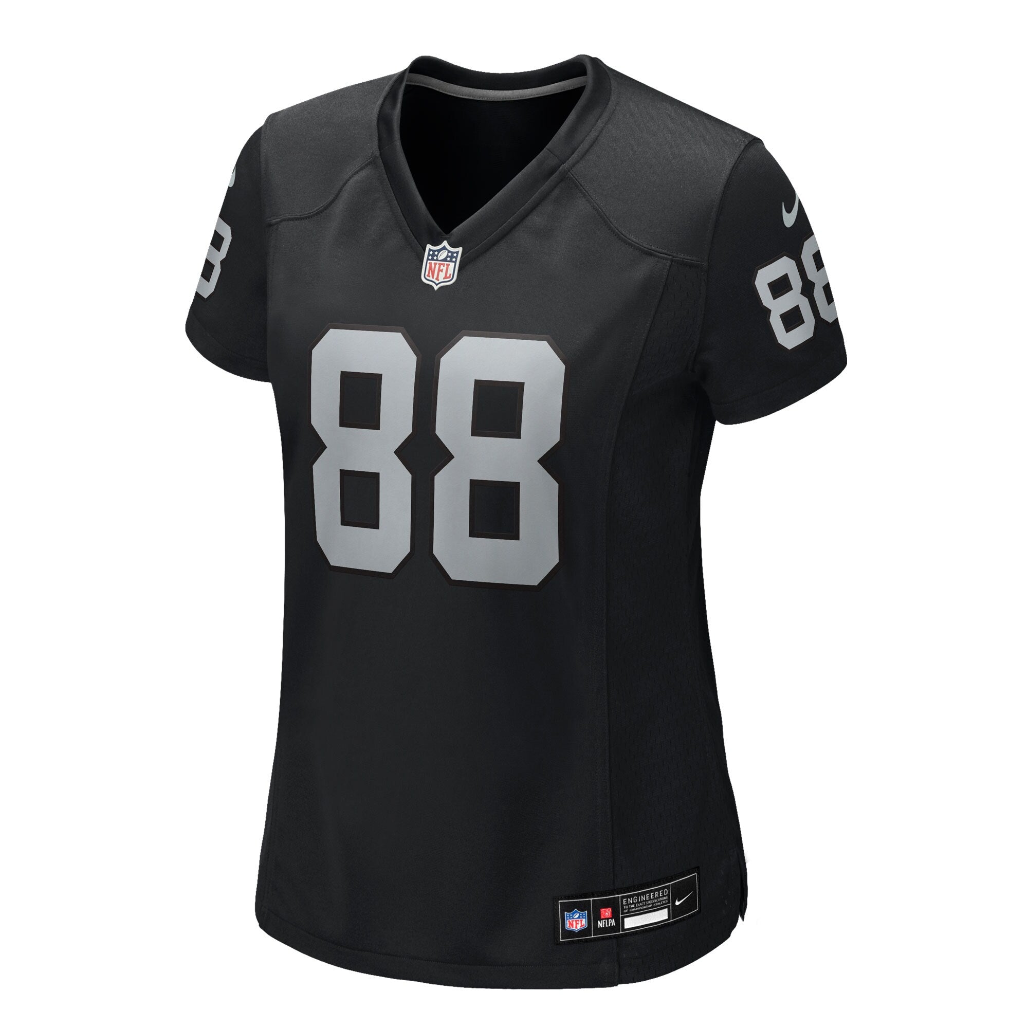Justin Shorter Las Vegas Raiders Nike Women's Team Game Jersey -  Black