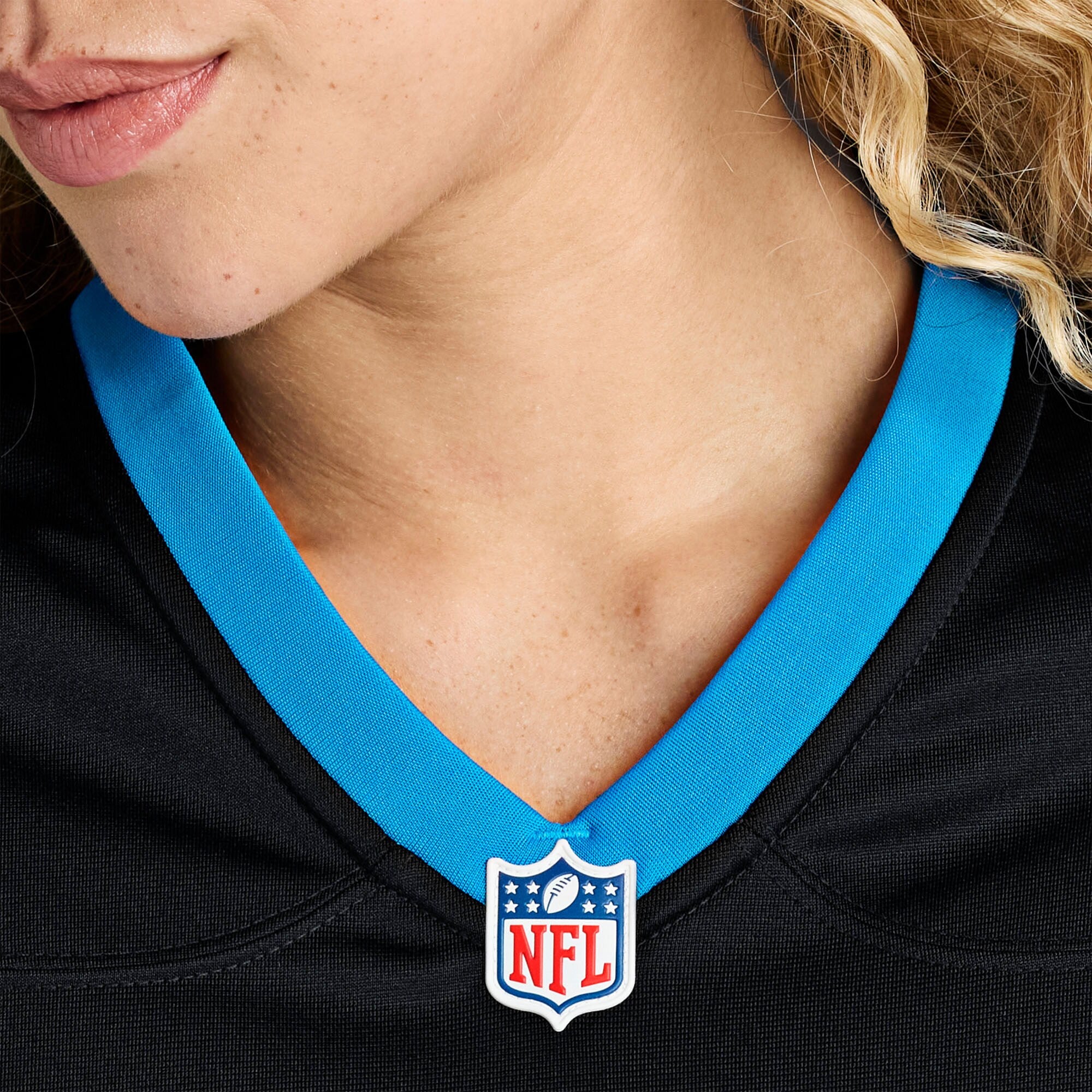 Akayleb Evans Carolina Panthers Nike Women's Team Game Jersey -  Black