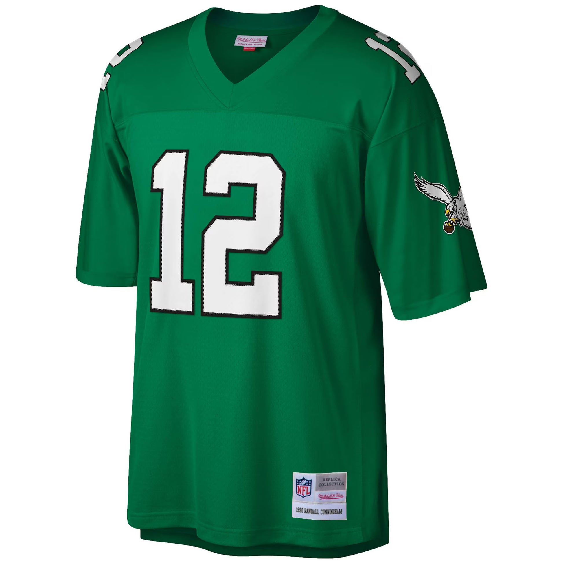 Randall Cunningham Philadelphia Eagles Mitchell &amp; Ness Legacy Replica Jersey - Kelly Green