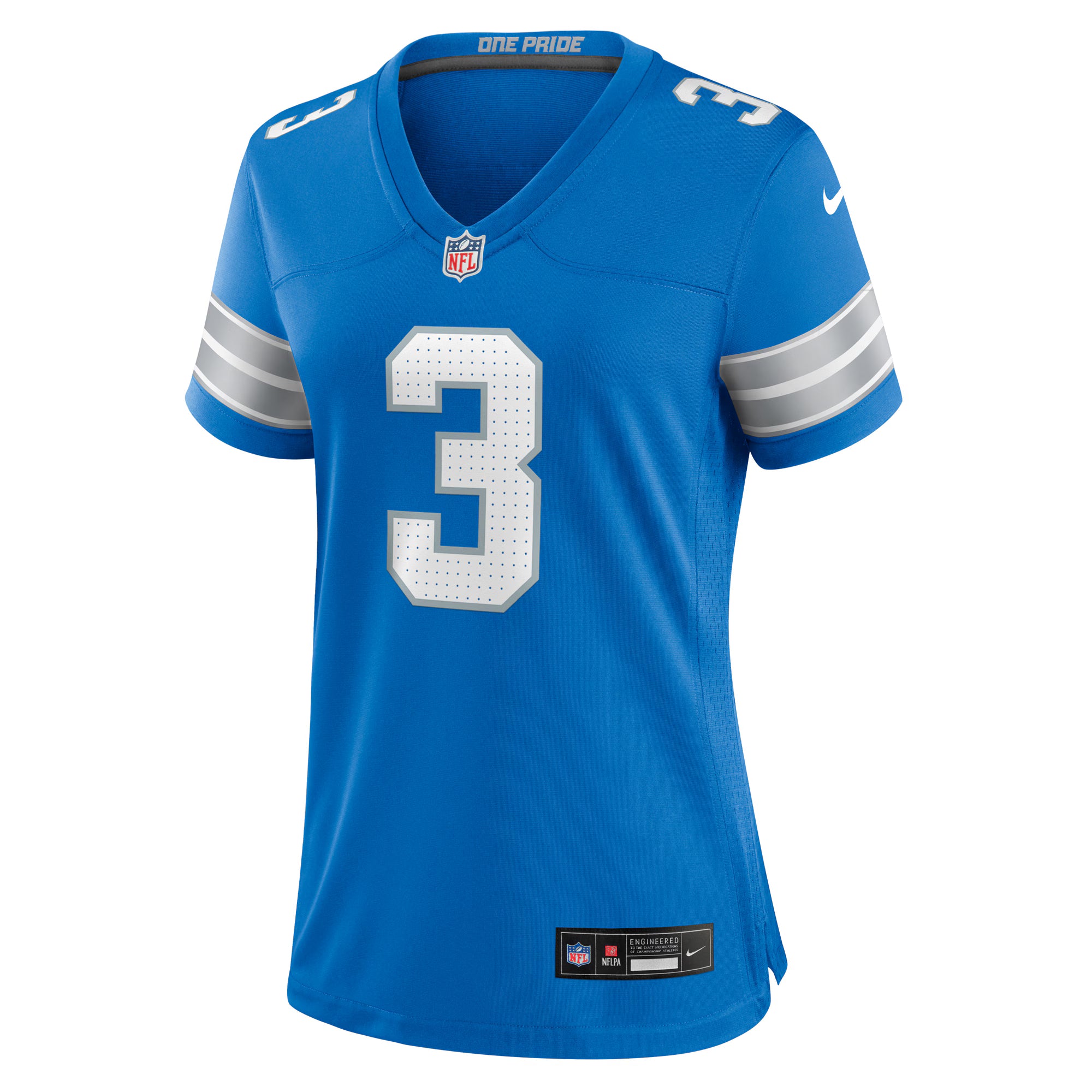 Jack Fox Detroit Lions Nike Women's Team Game Jersey -  Blue