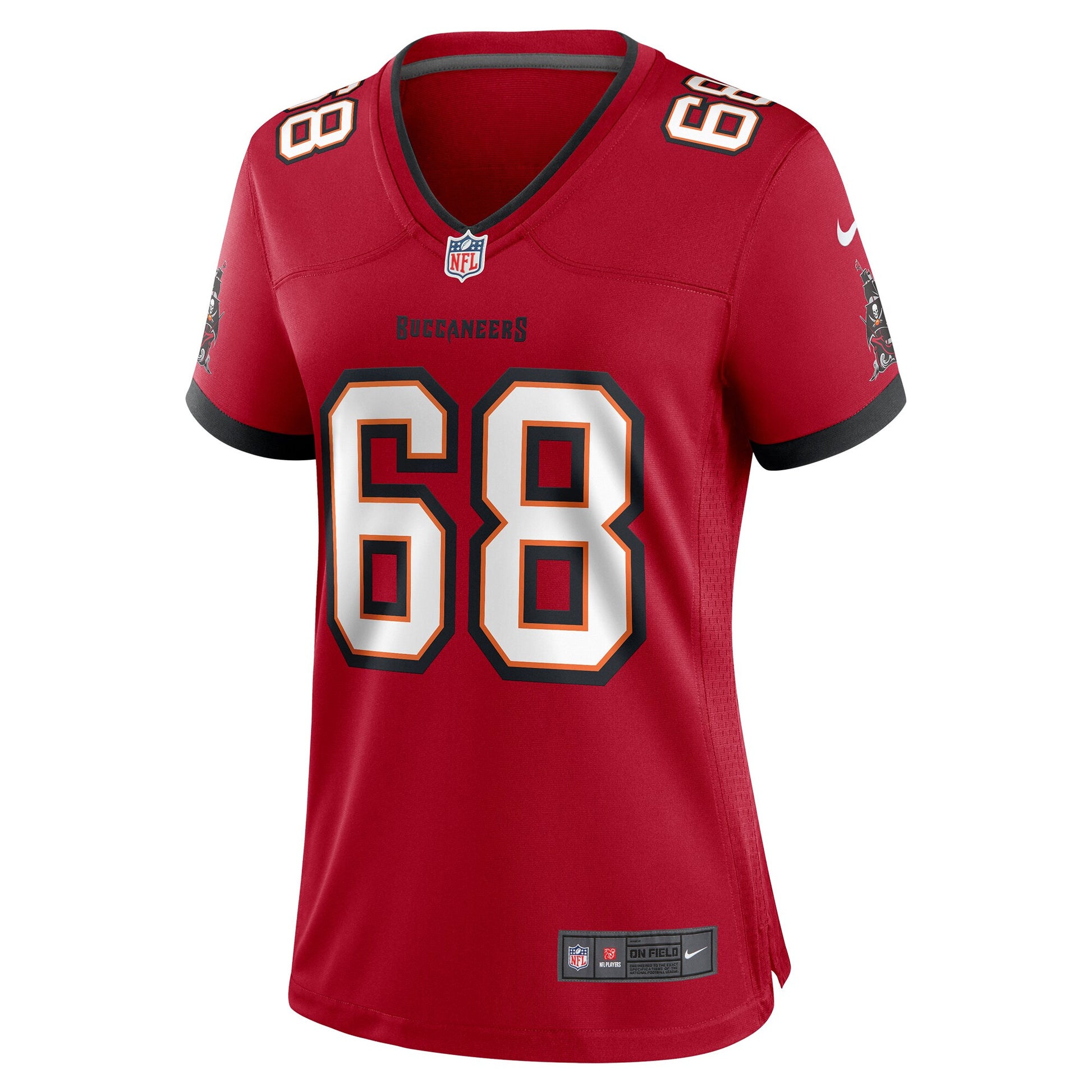 Ben Bredeson Tampa Bay Buccaneers Nike Women's  Game Jersey -  Red