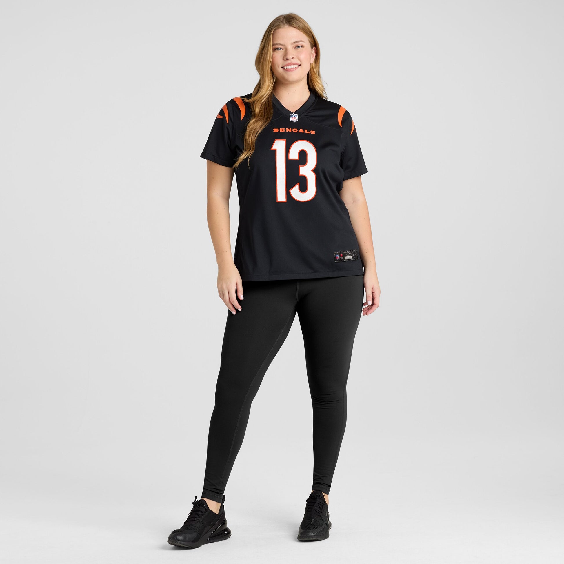 Ken Riley Cincinnati Bengals Nike Women's Retired Player Game Jersey - Black