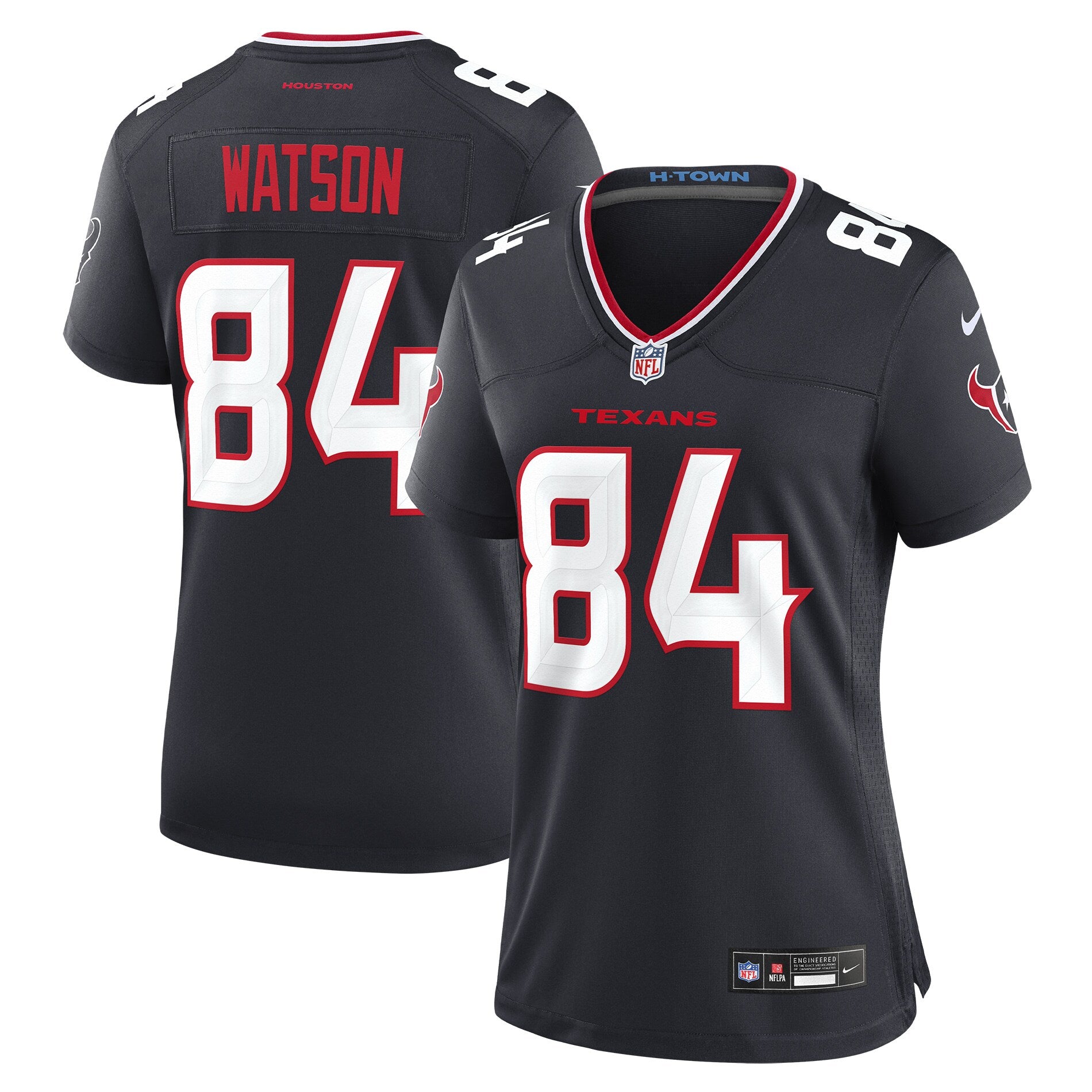 Justin Watson Houston Texans Nike Women's Team Game Jersey -  Navy