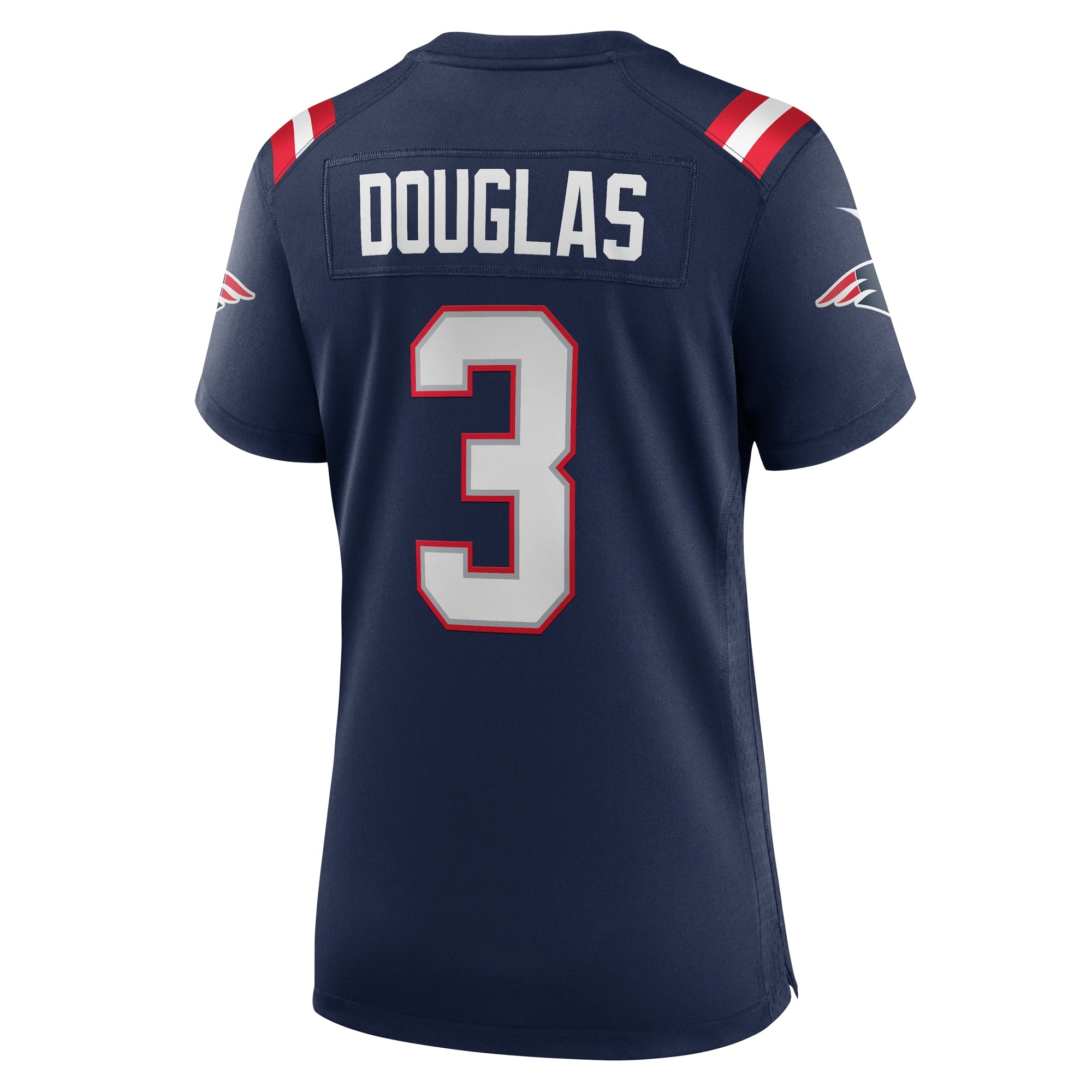 Demario Douglas New England Patriots Nike Women's Game Jersey - Navy
