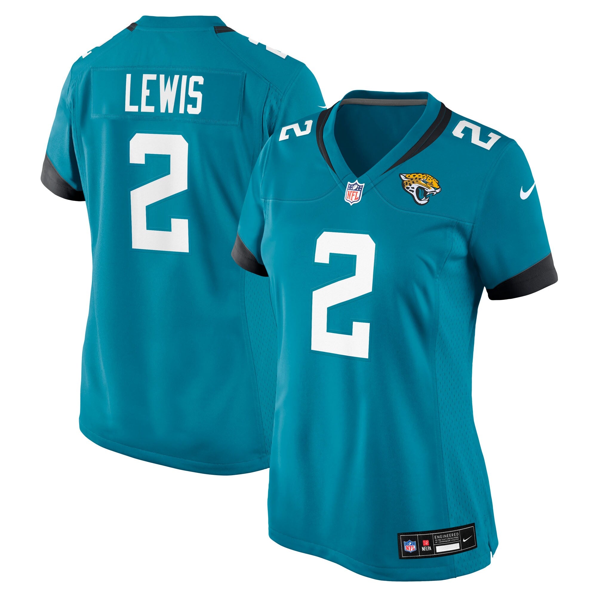 Jourdan Lewis Jacksonville Jaguars Nike Women's Team Game Jersey -  Teal