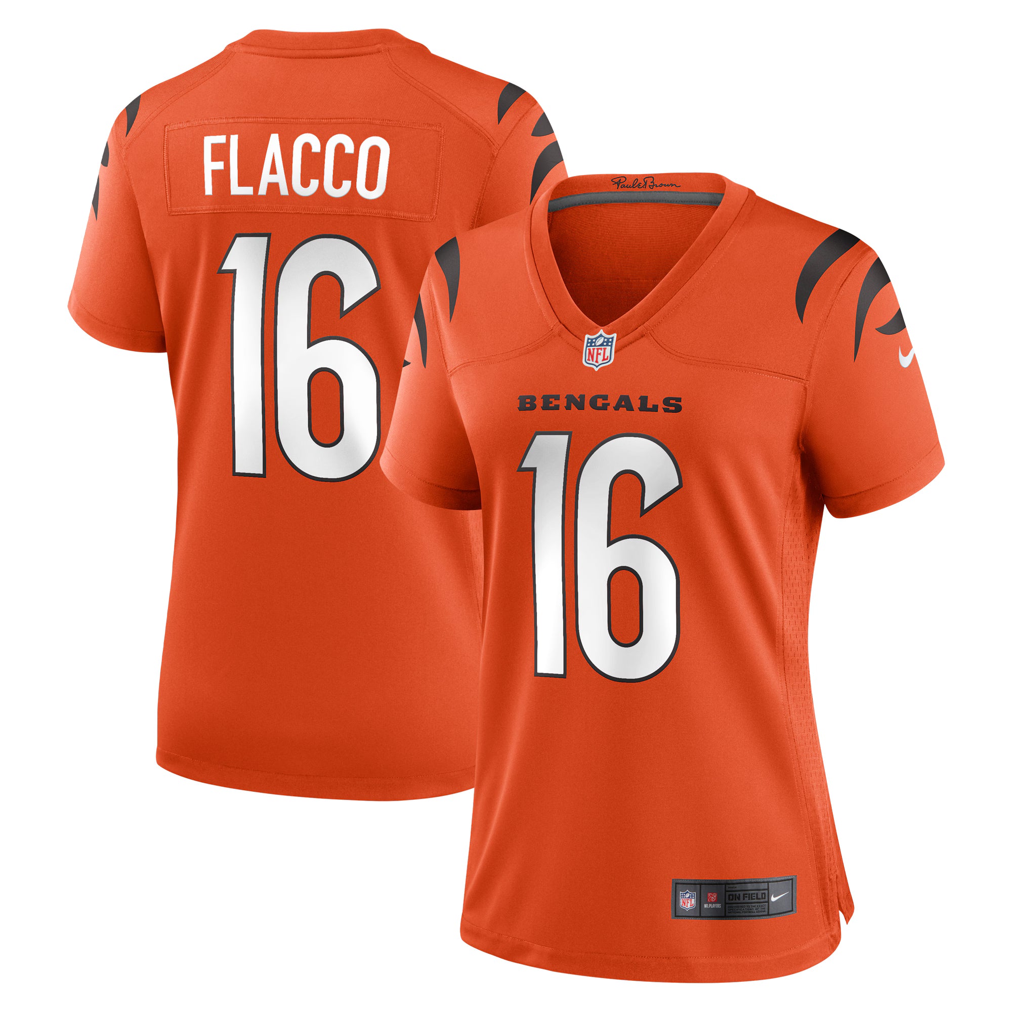 Joe Flacco Cincinnati Bengals Nike Women's Alternate Game Jersey -  Orange