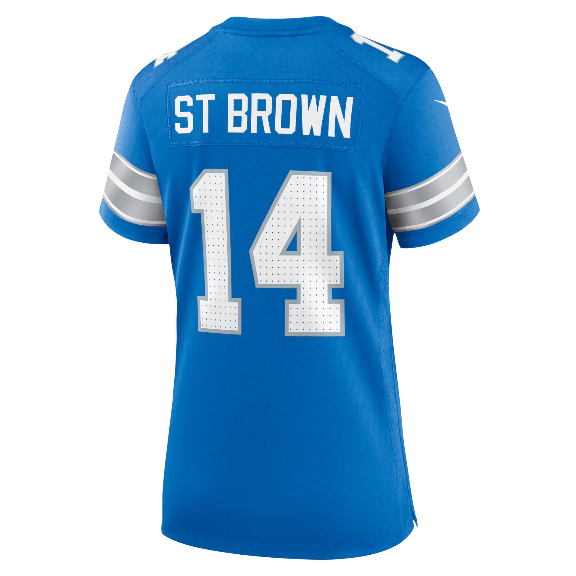 Amon-Ra St. Brown Detroit Lions Nike Women's Team Game Jersey - Blue