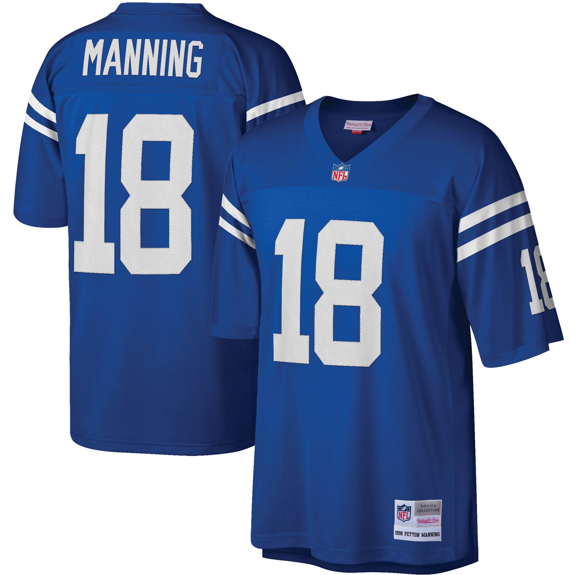 Peyton Manning Indianapolis Colts Mitchell &amp; Ness Legacy Replica Jersey - Royal