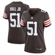 Mike Hall Jr. Cleveland Browns Nike Women's Team Game Jersey -  Brown