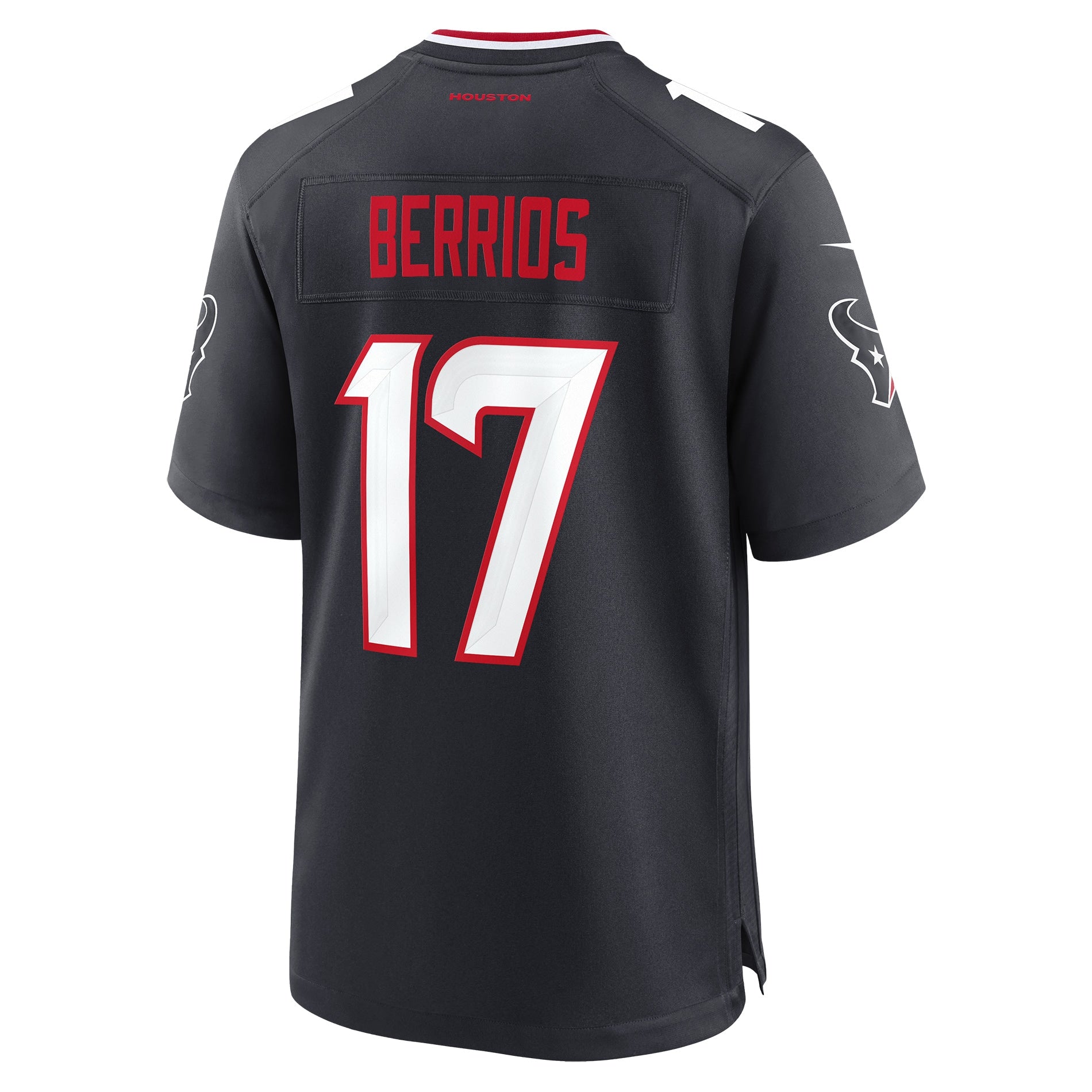 Braxton Berrios Houston Texans Nike Team Game Jersey -  Navy