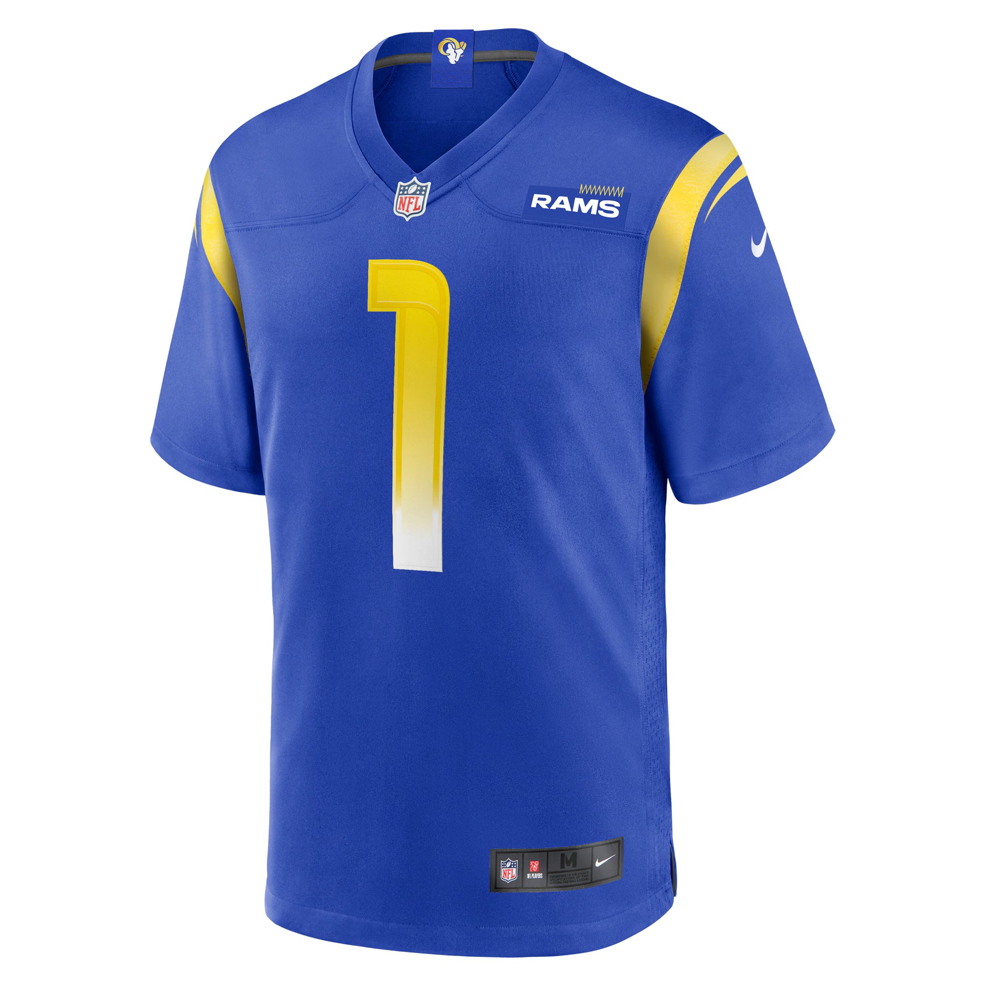 Number 1 Dad Los Angeles Rams Nike Game Jersey - Royal