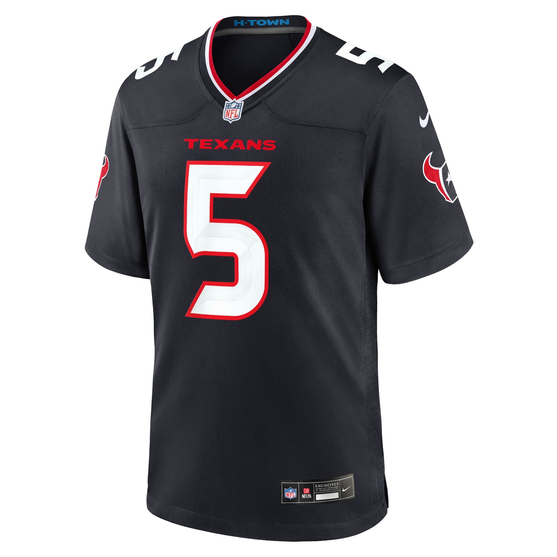 Jalen Pitre Houston Texans Nike Game Jersey - Navy