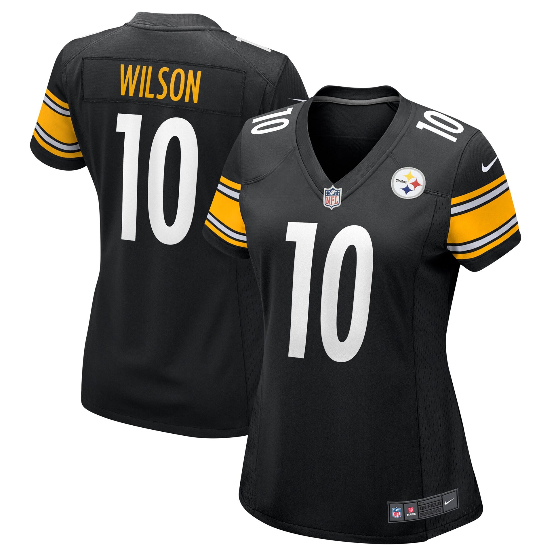 Roman Wilson Pittsburgh Steelers Nike Women's Team Game Jersey -  Black