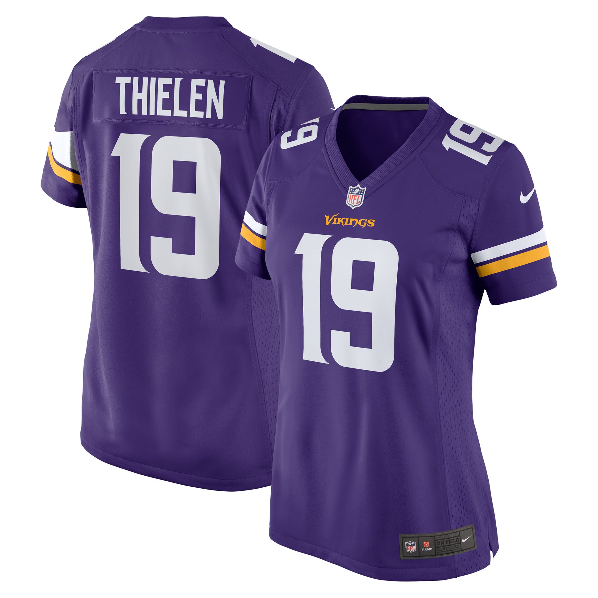 Adam Thielen Minnesota Vikings Nike Women's Game Jersey - Purple