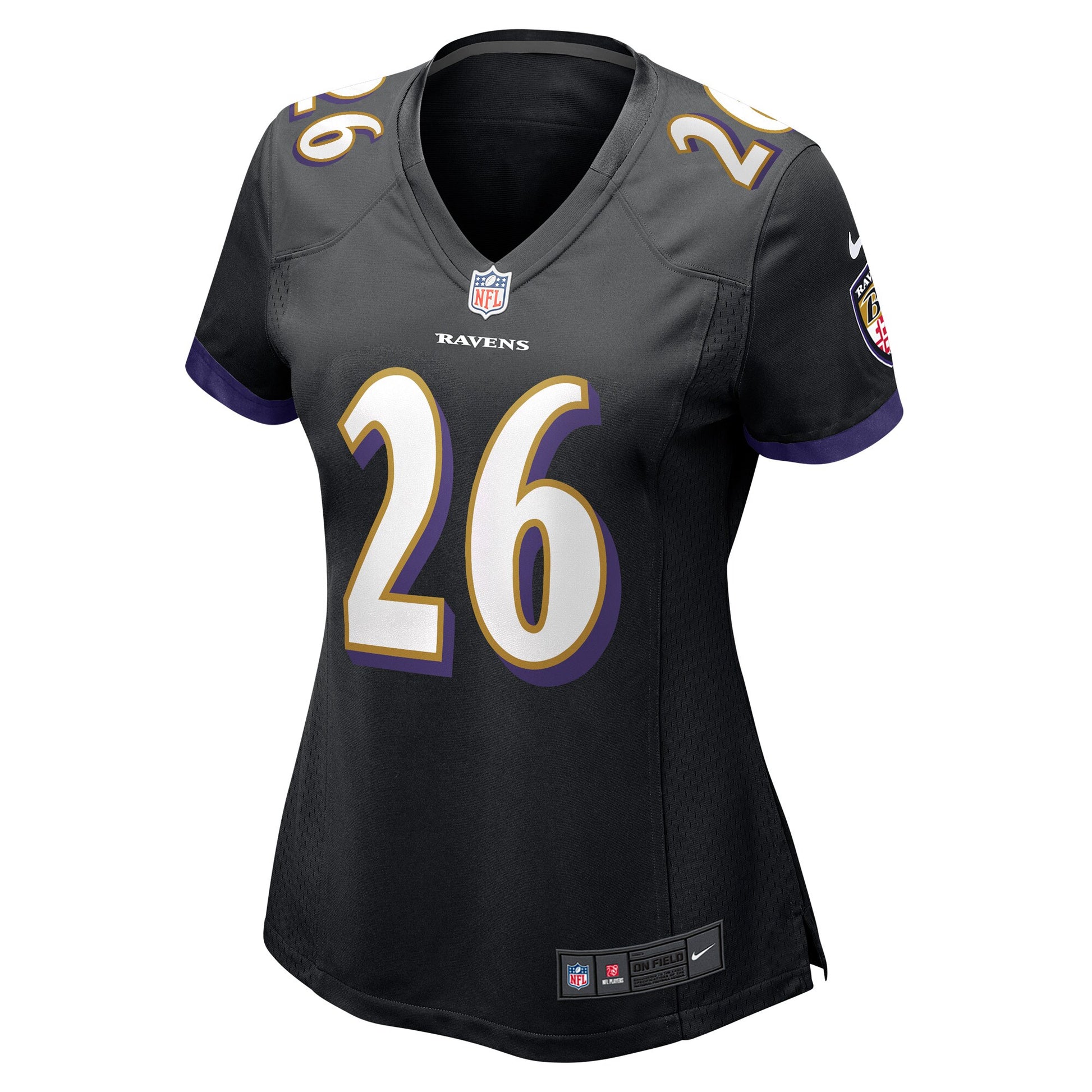 Rod Woodson Baltimore Ravens Nike Women's Retired Player Jersey - Black