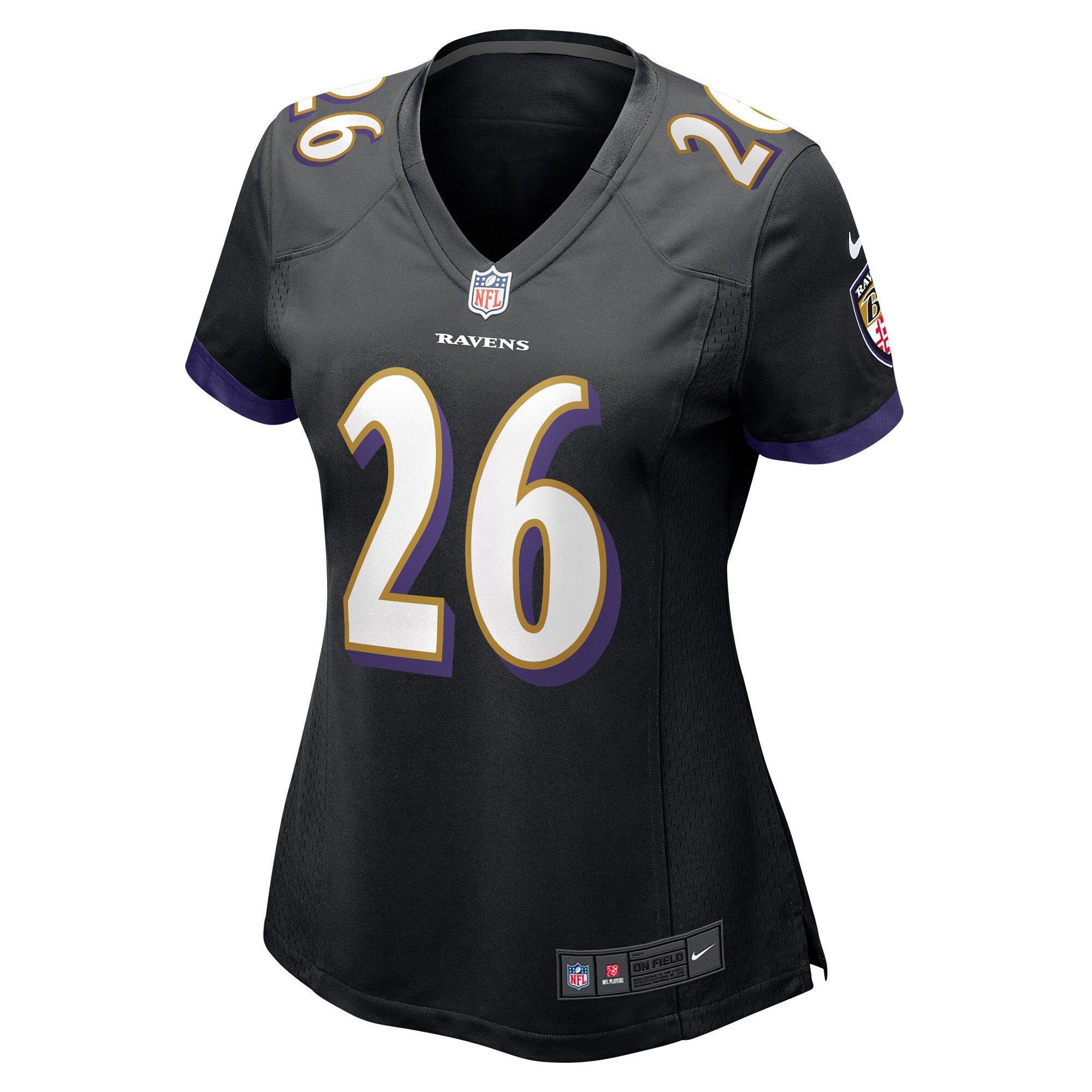 Rod Woodson Baltimore Ravens Nike Women's Retired Player Jersey - Black