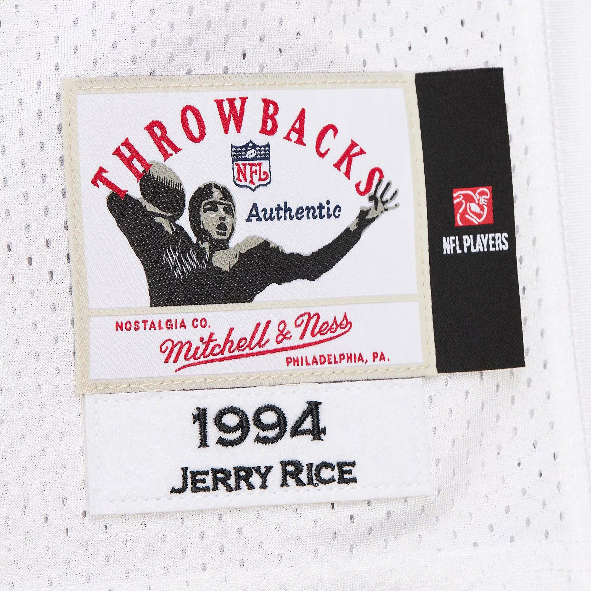 Jerry Rice San Francisco 49ers 1994 Mitchell &amp; Ness Authentic Throwback Retired Player Jersey - White