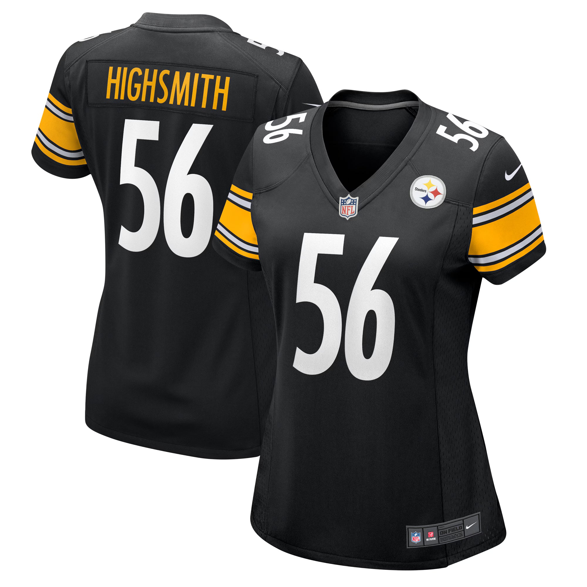 Alex Highsmith Pittsburgh Steelers Nike Women's Team Game Jersey -  Black