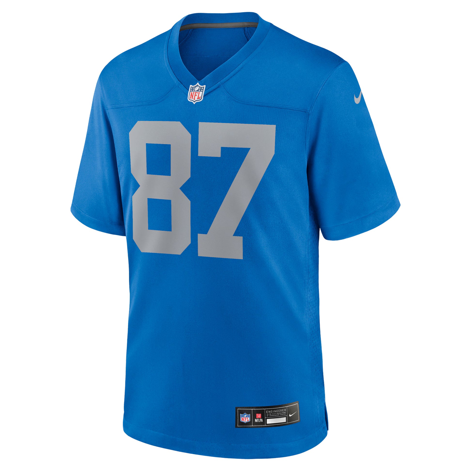 Sam LaPorta Detroit Lions Nike Alternate Game Jersey -  Blue