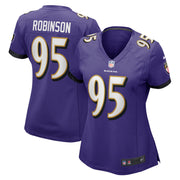Tavius Robinson Baltimore Ravens Nike Women's  Game Jersey -  Purple