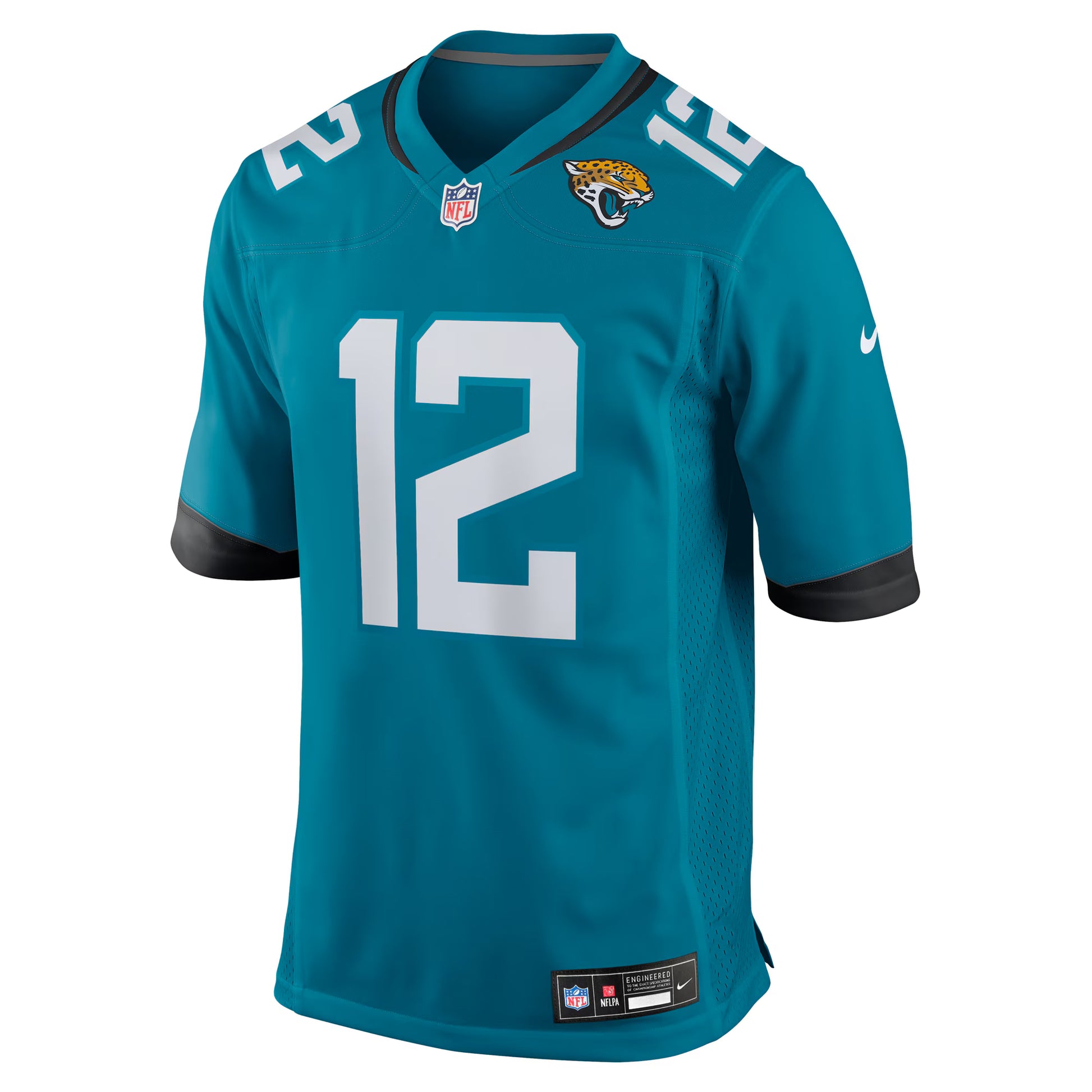 Travis Hunter Jacksonville Jaguars Nike 2025 NFL Draft First Round Pick Game Jersey - Teal