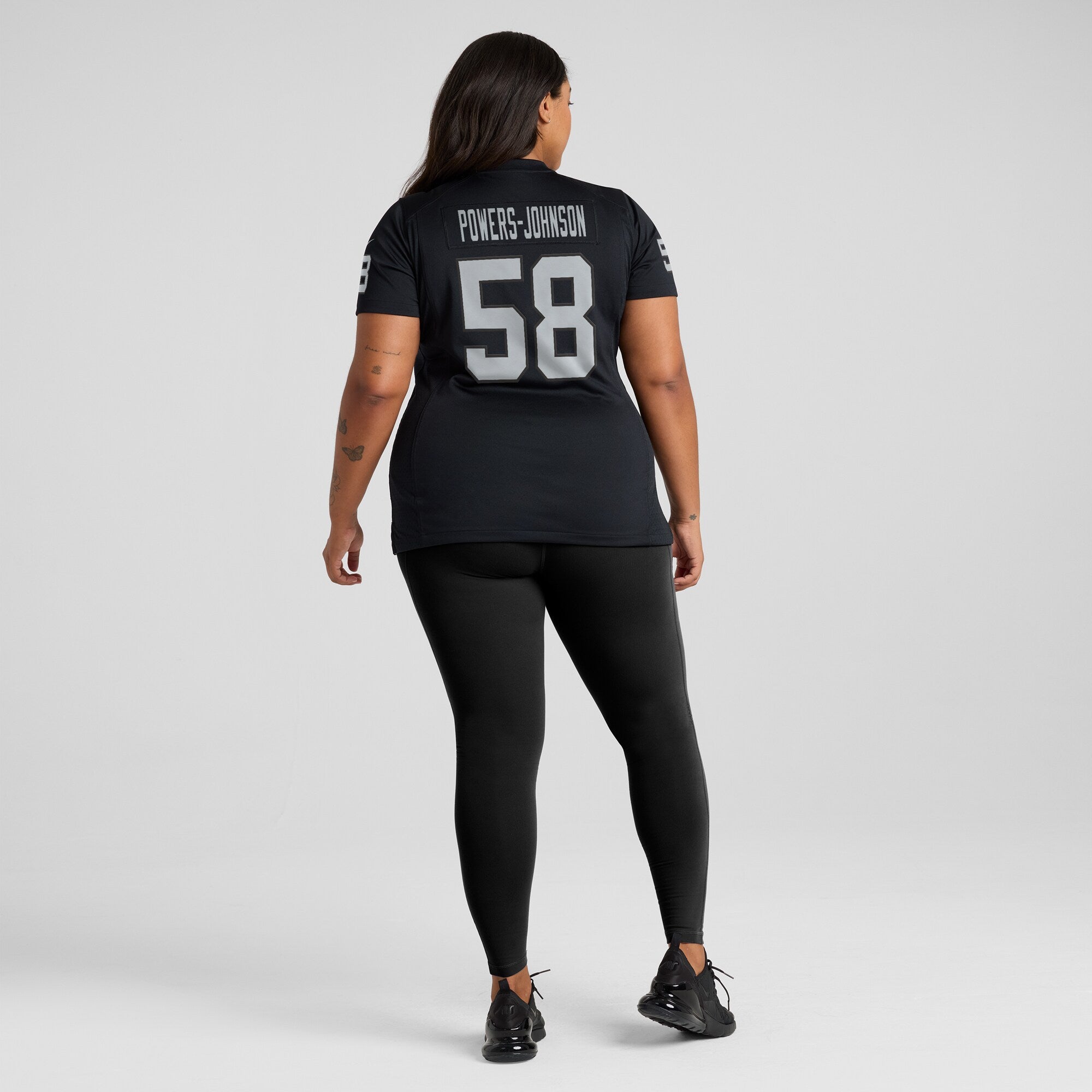 Jackson Powers-Johnson Las Vegas Raiders Nike Women's  Game Jersey -  Black