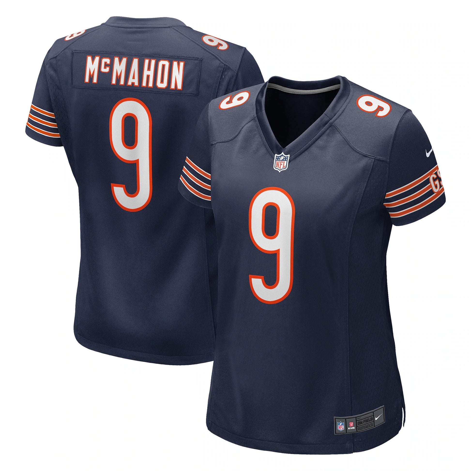 Jim McMahon Chicago Bears Nike Women's Game Retired Player Jersey - Navy
