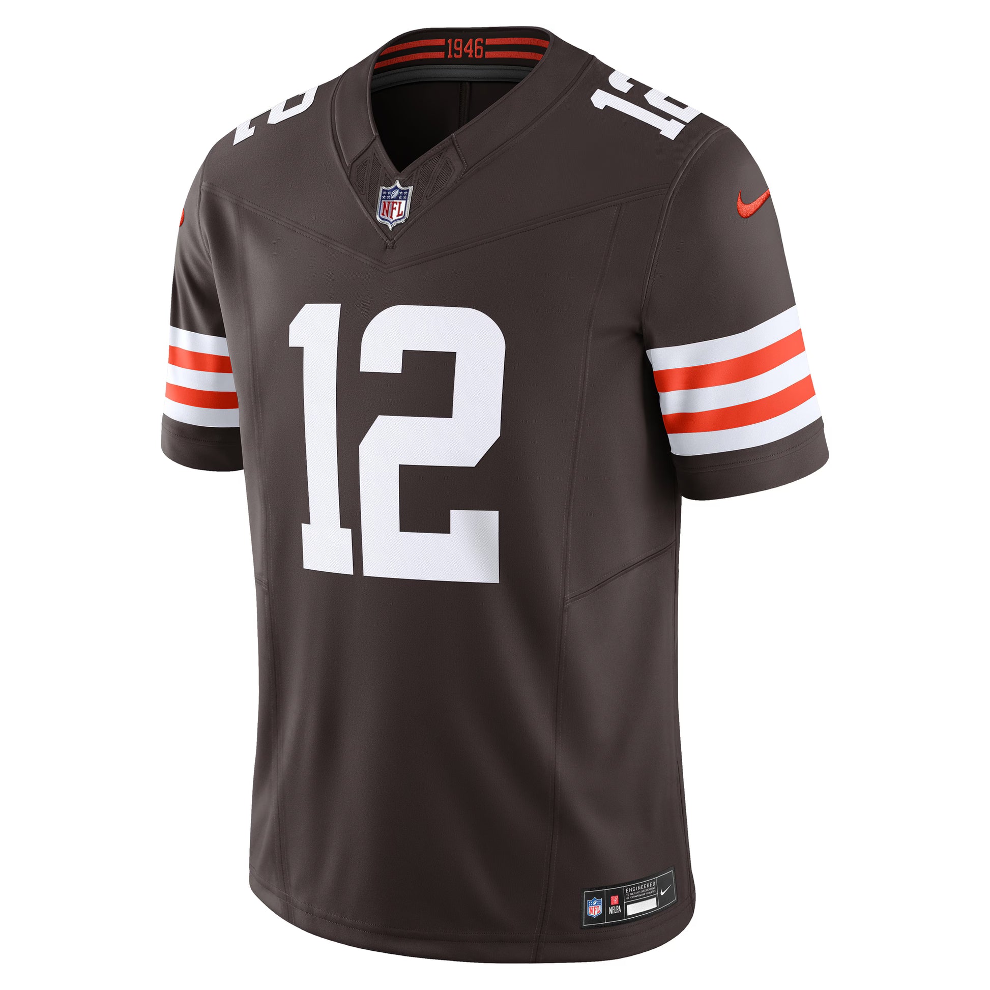 Shedeur Sanders Cleveland Browns Nike Team Vapor F.U.S.E. Limited Jersey - Brown