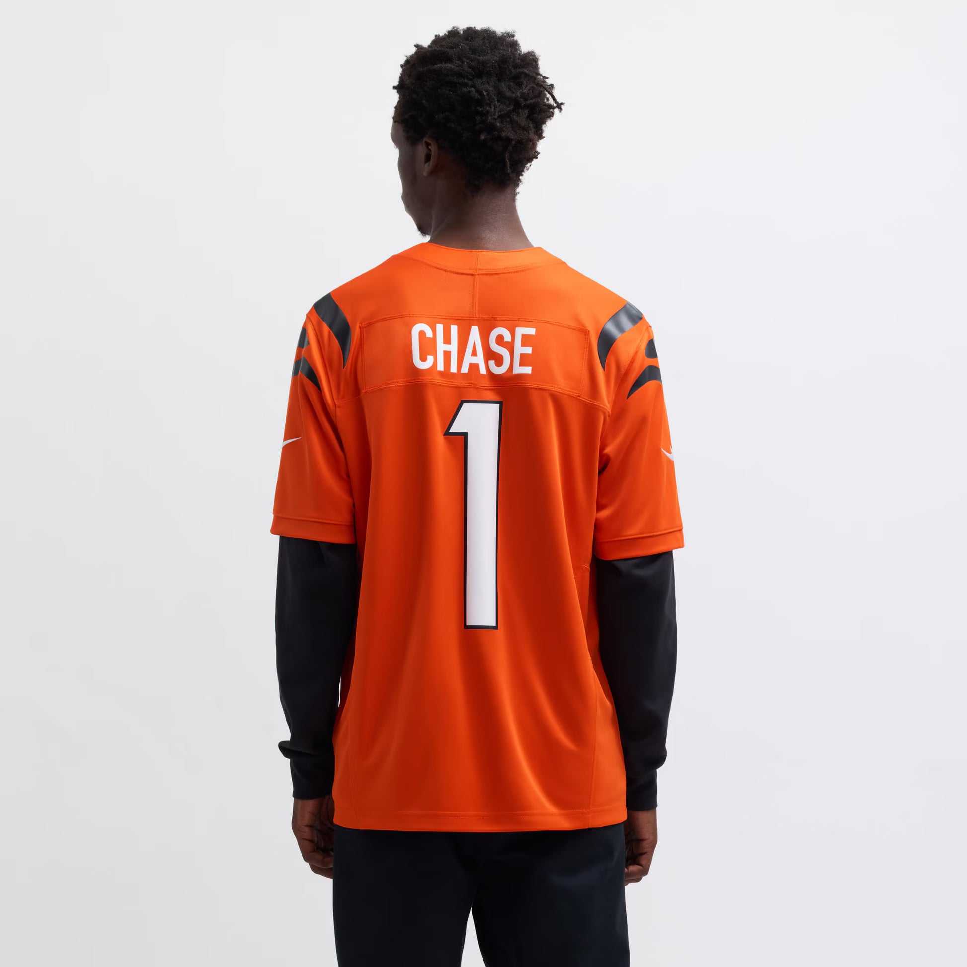 Ja'Marr Chase Cincinnati Bengals Nike Vapor F.U.S.E. Limited Jersey - Orange