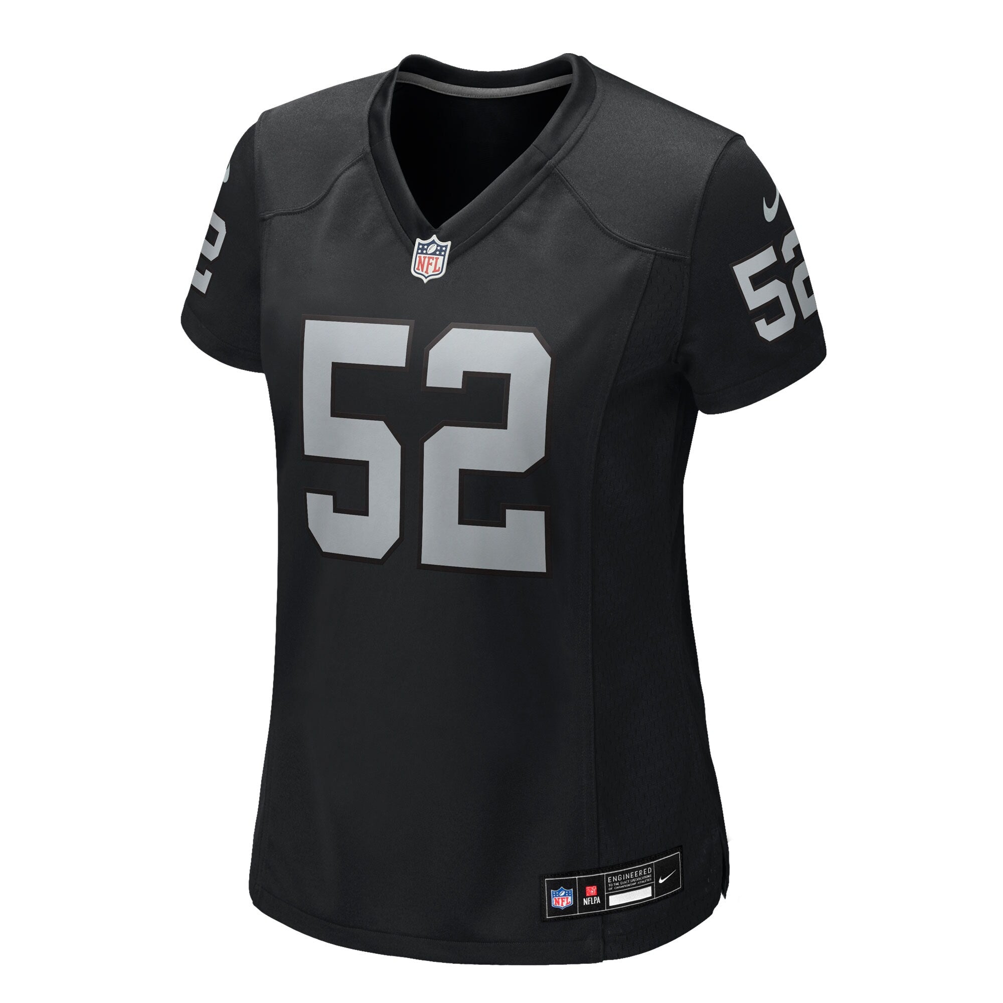 Elandon Roberts Las Vegas Raiders Nike Women's Team Game Jersey -  Black
