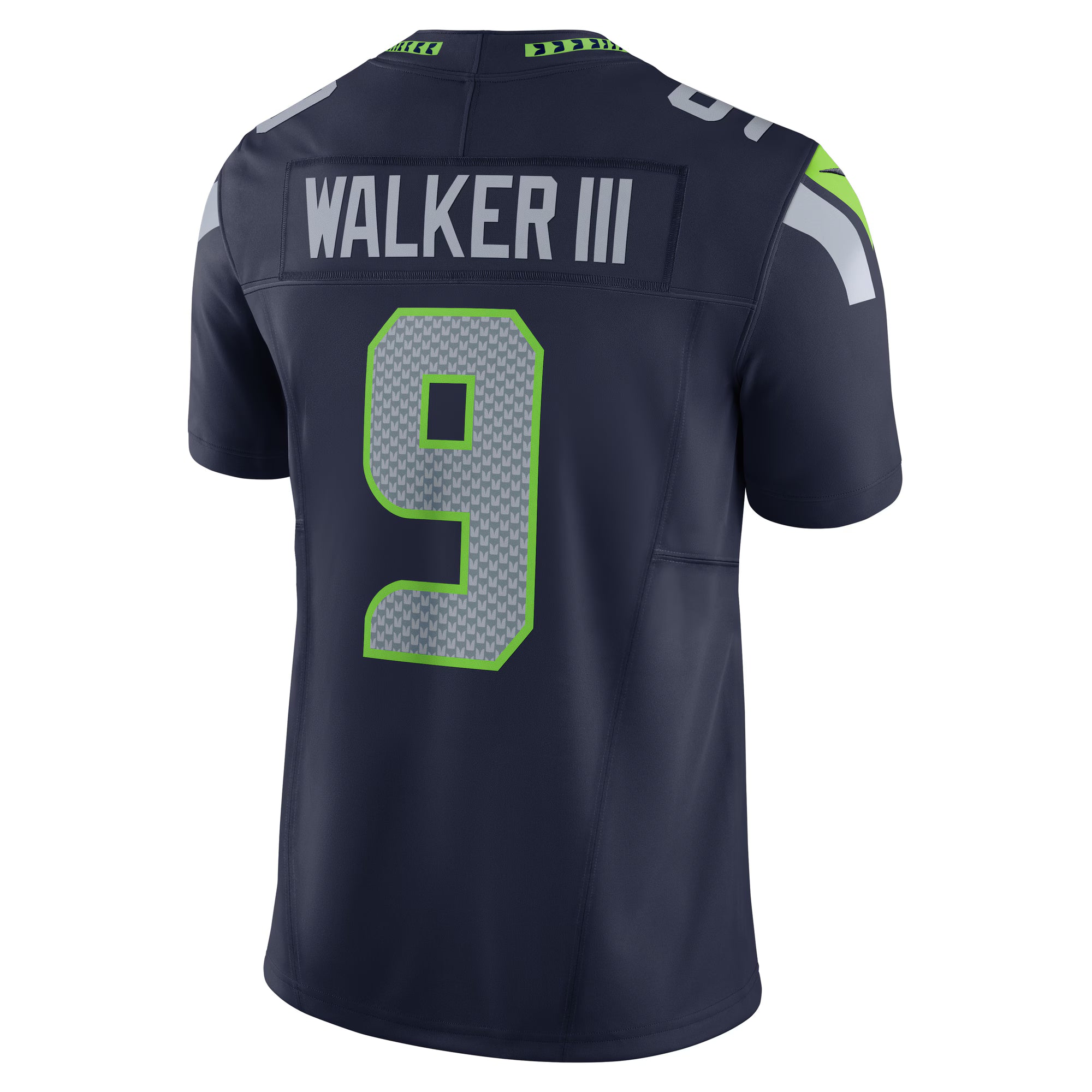 Kenneth Walker III Seattle Seahawks Nike Team 50th Season Vapor F.U.S.E. Limited Jersey - College Navy