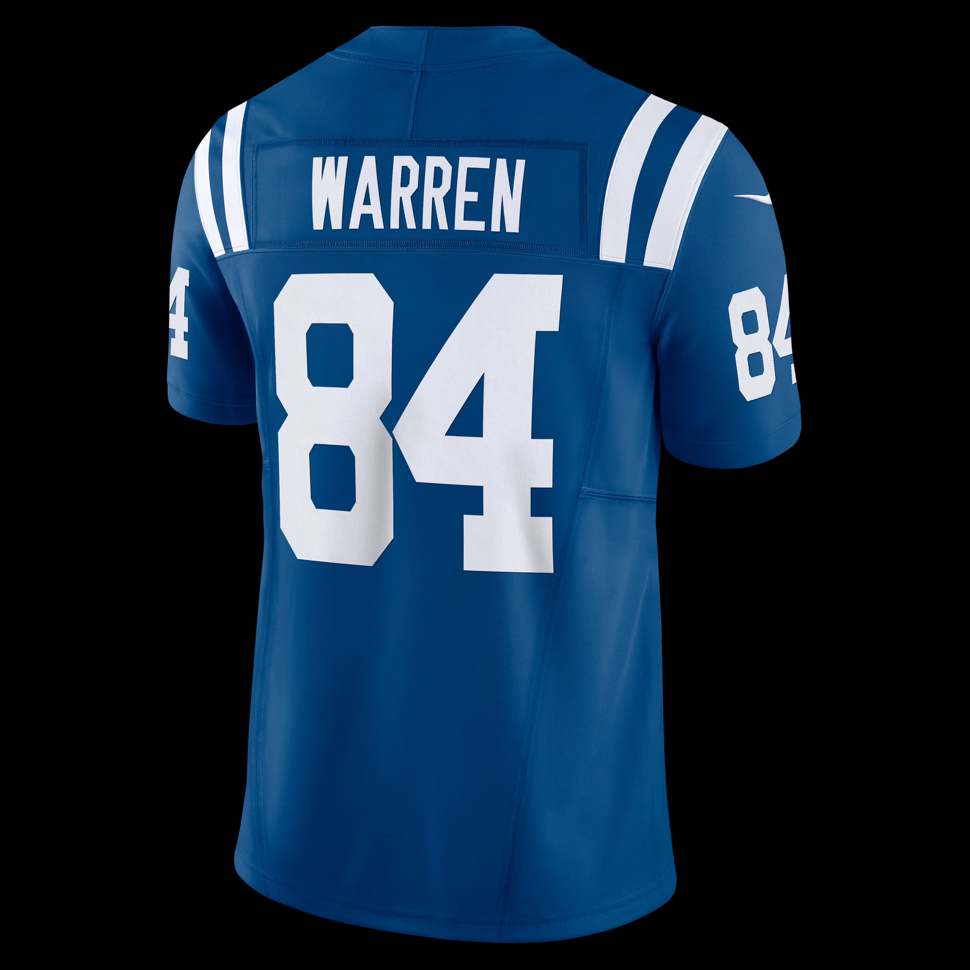 Tyler Warren Indianapolis Colts Nike Team Vapor F.U.S.E. Limited Jersey - Royal