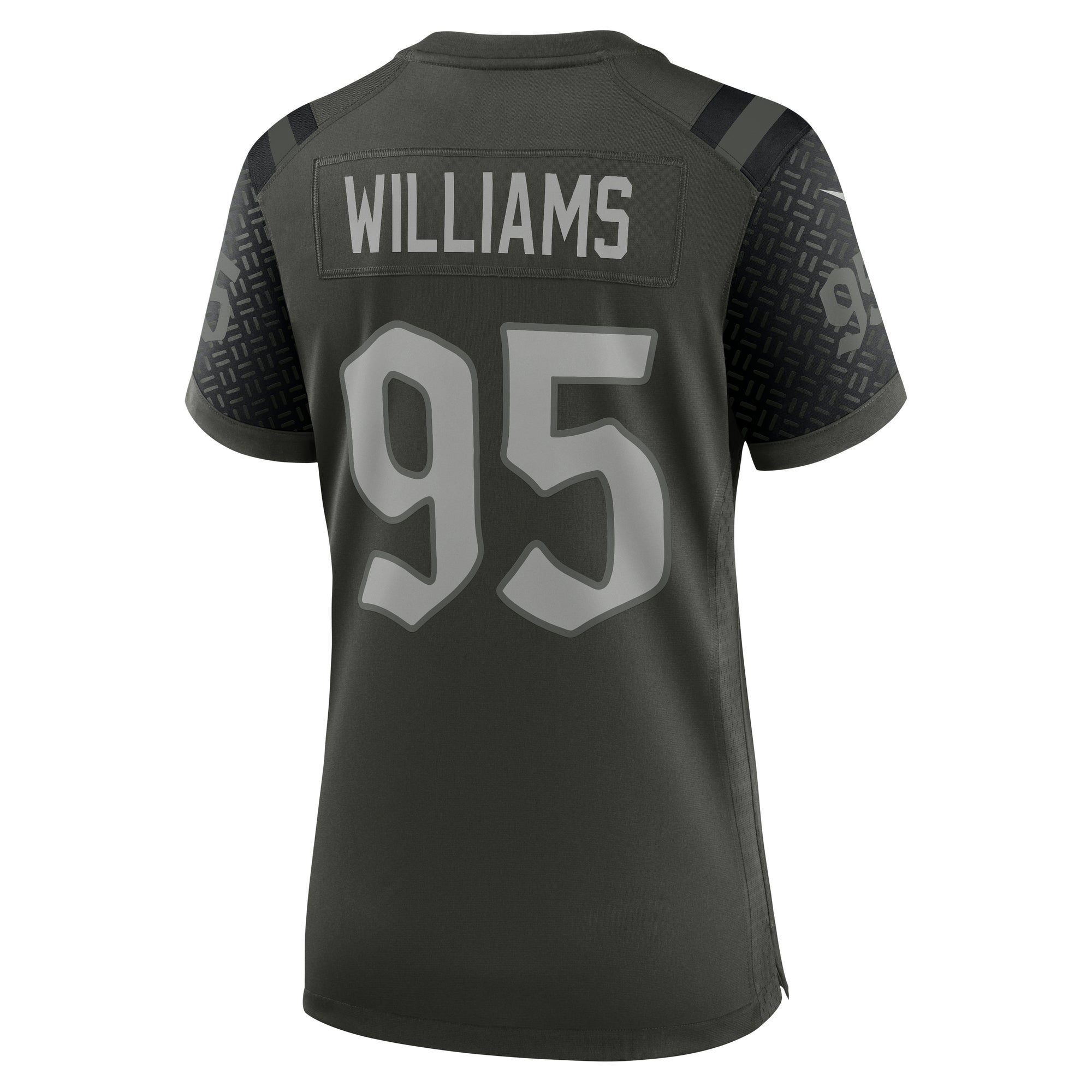 Quinnen Williams New York Jets Nike Women's 2025 Rivalries Collection Game Jersey - Gotham Green