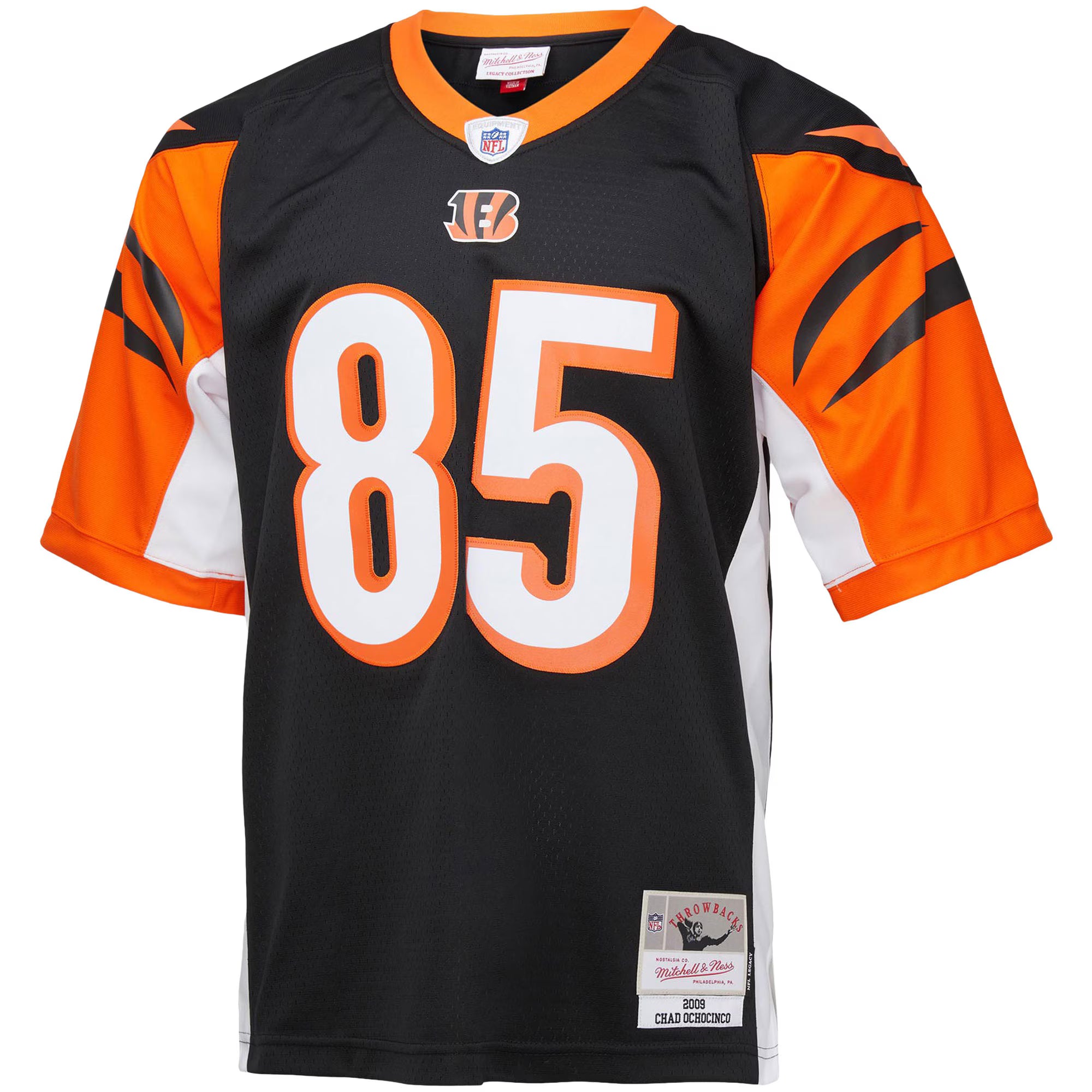Chad Ochocinco Cincinnati Bengals Mitchell &amp; Ness Big &amp; Tall 2009 Retired Player Replica Jersey - Black