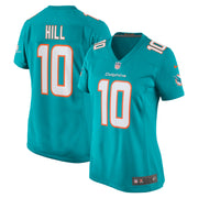 Tyreek Hill Miami Dolphins Nike Women's Player Jersey - Aqua