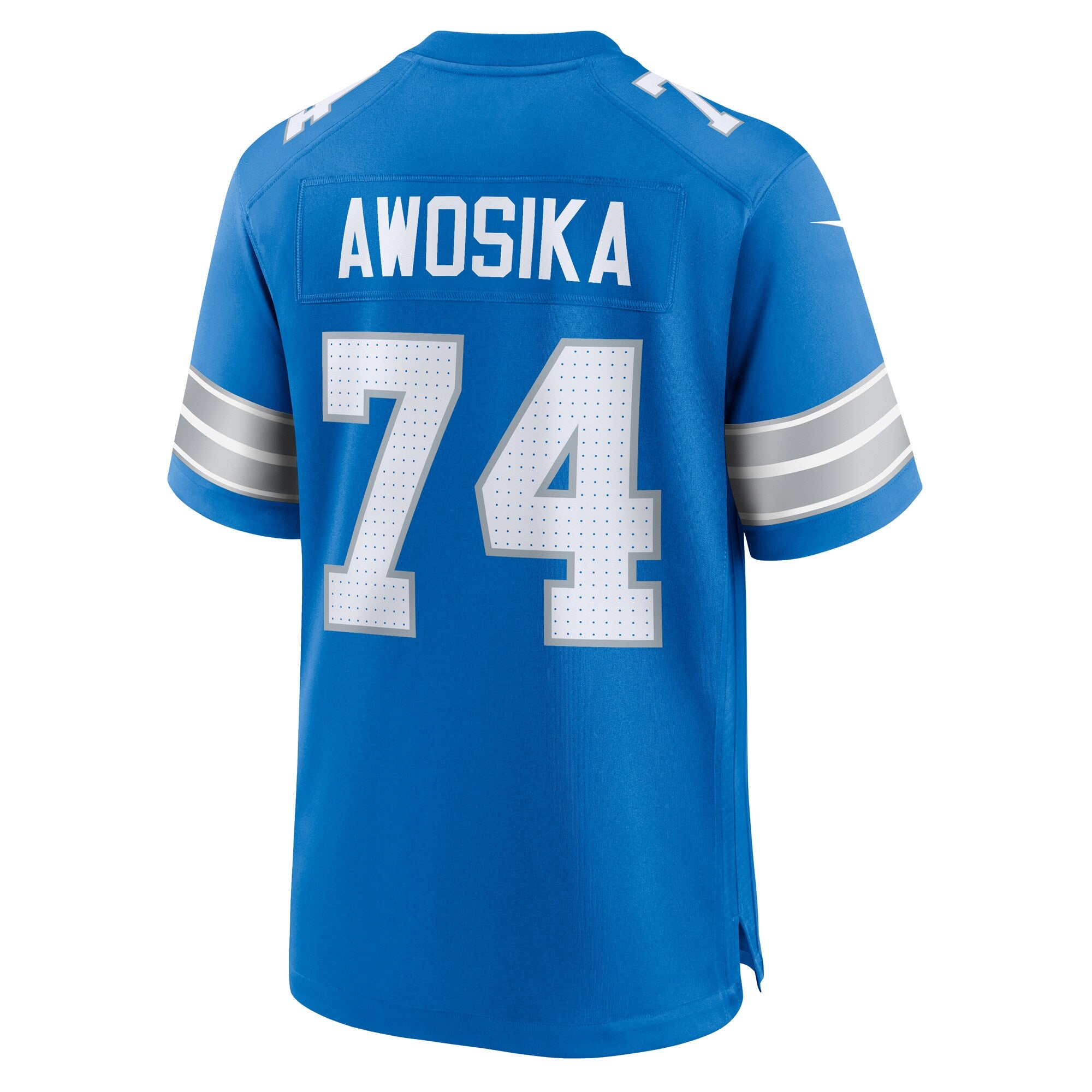 Kayode Awosika Detroit Lions Nike Team Game Jersey -  Blue