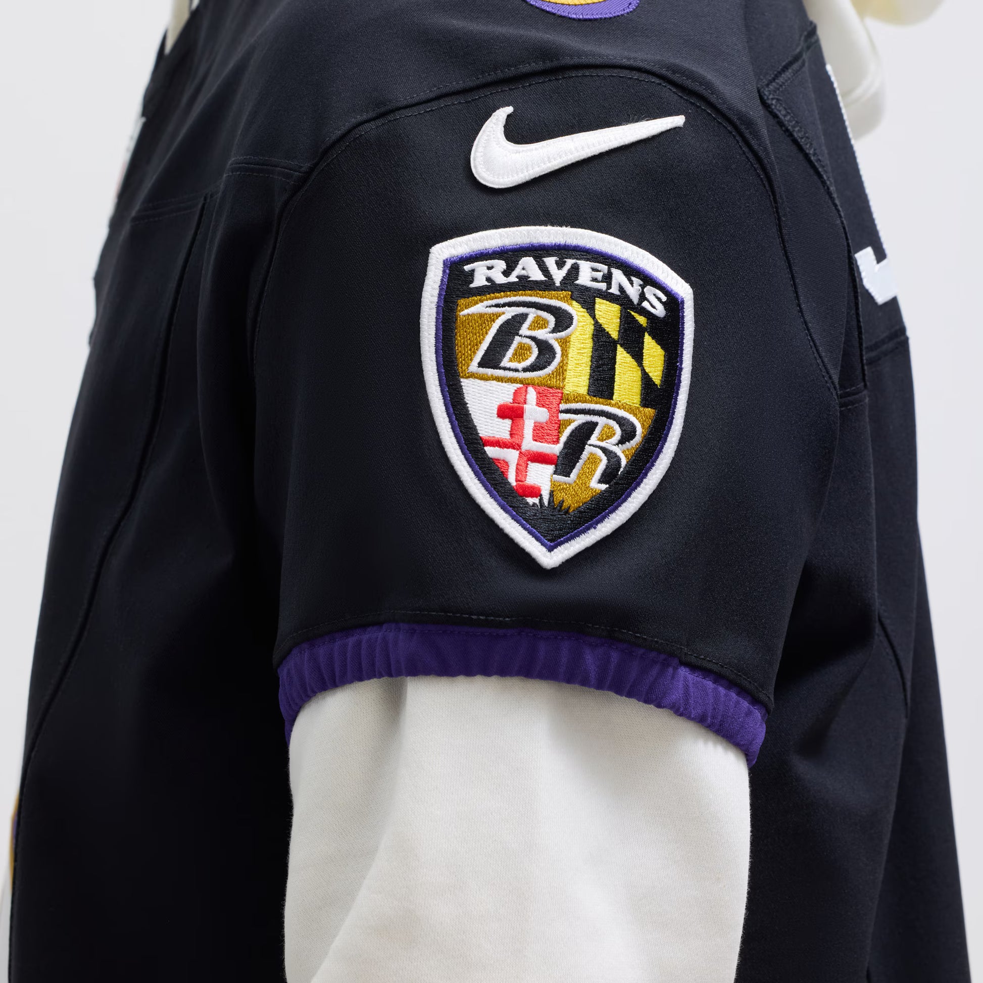 Lamar Jackson Baltimore Ravens Nike Alternate Vapor F.U.S.E. Elite Jersey - Black