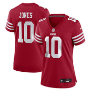 Mac Jones San Francisco 49ers Nike Women's Team Game Jersey -  Scarlet