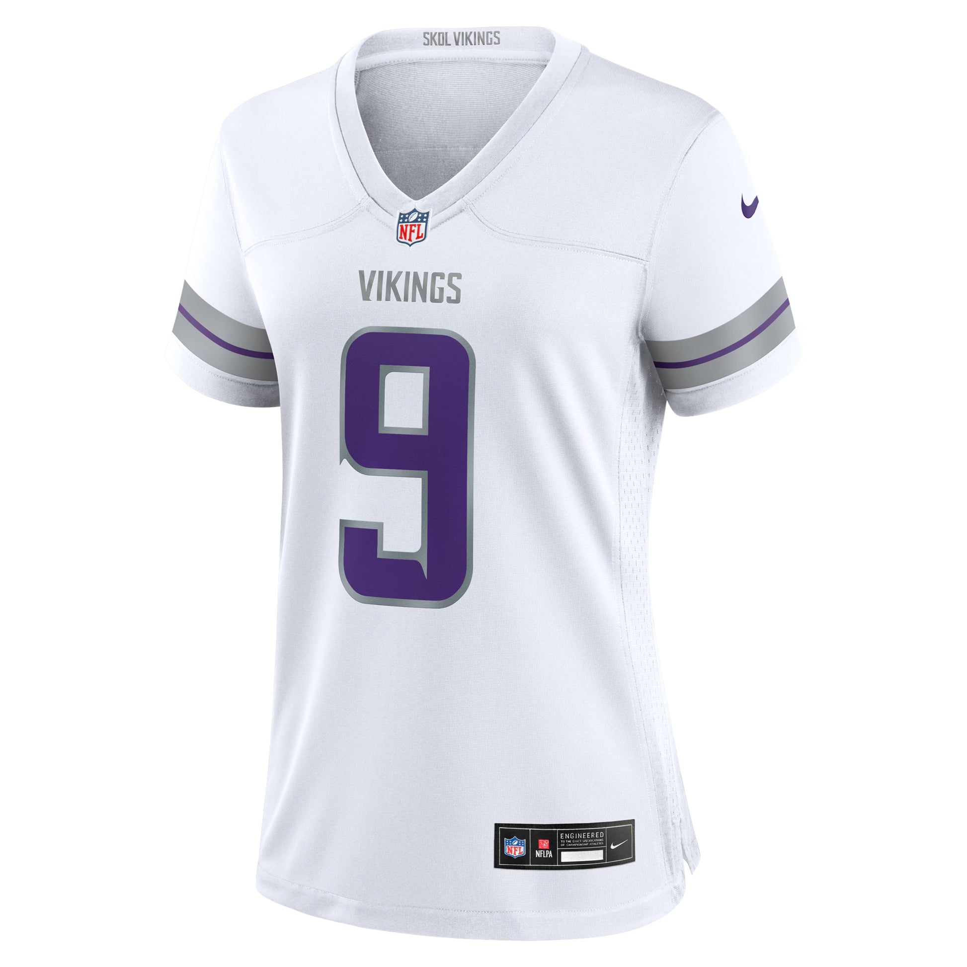 J.J. McCarthy Minnesota Vikings Nike Women's Alternate Game Player Jersey - White