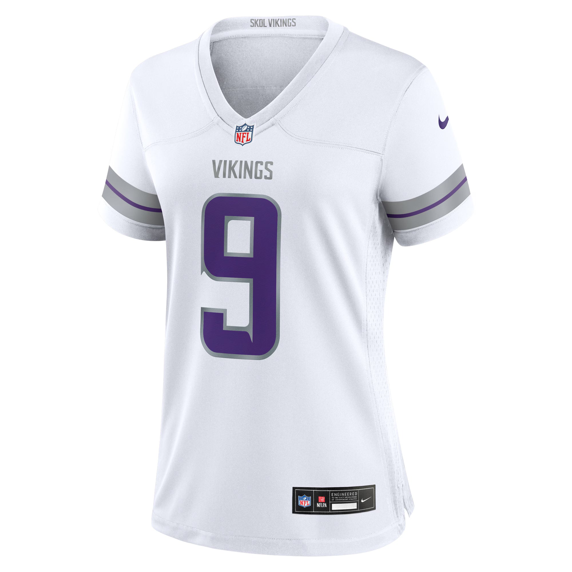 J.J. McCarthy Minnesota Vikings Nike Women's Alternate Game Player Jersey - White