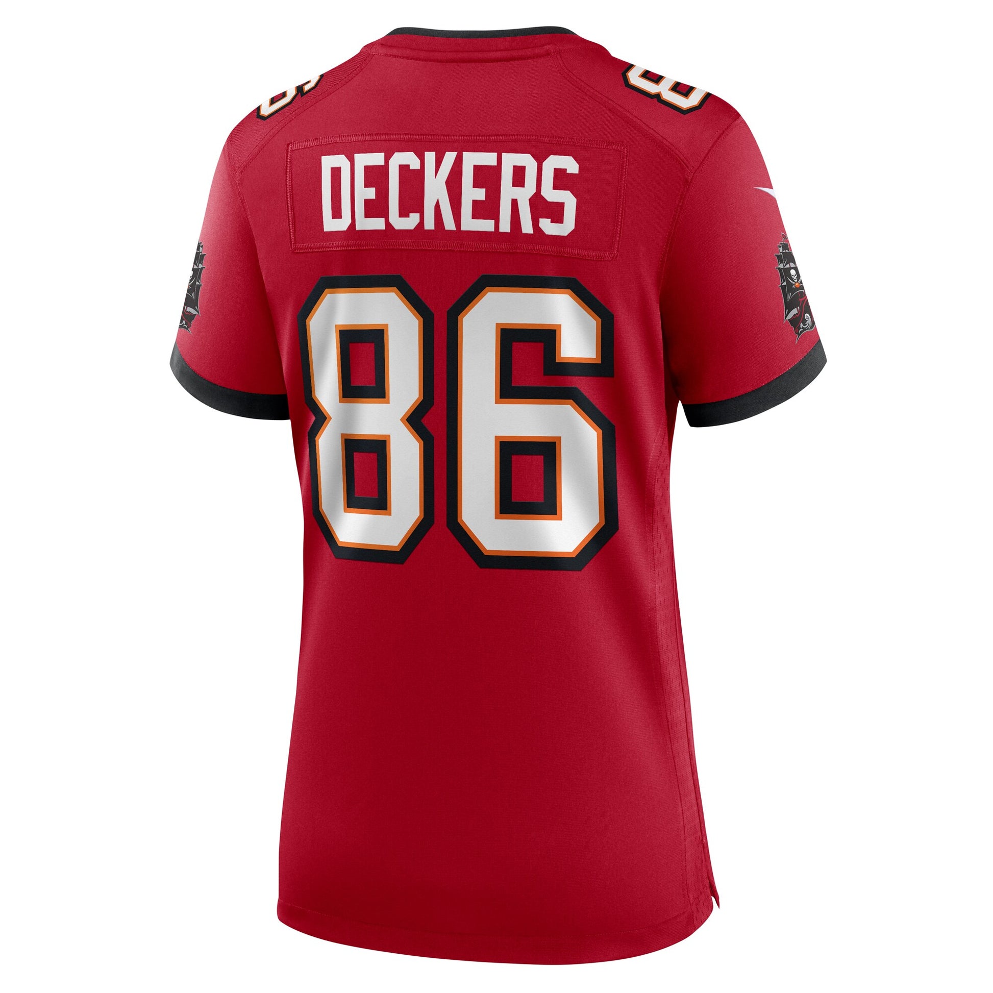 Evan Deckers Tampa Bay Buccaneers Nike Women's Team Game Jersey -  Red